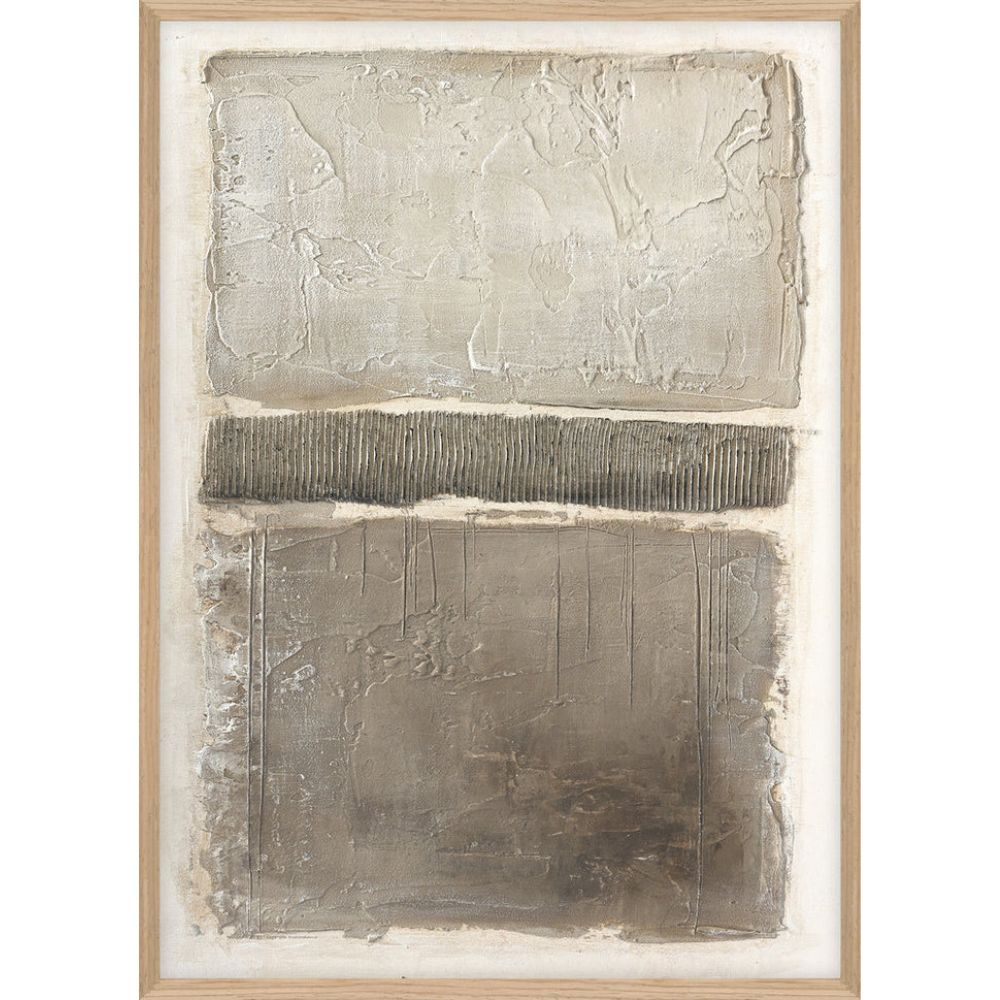 Έργο Τέχνης Art Structure 1 Nordic Art - Δρύινη Κορνίζα W50 x H70 cm MALERIFABRIKKEN