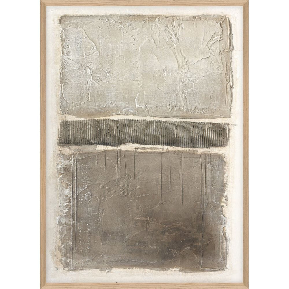 Έργο Τέχνης Art Structure 1 Nordic Art - Δρύινη Κορνίζα W50 x H70 cm MALERIFABRIKKEN