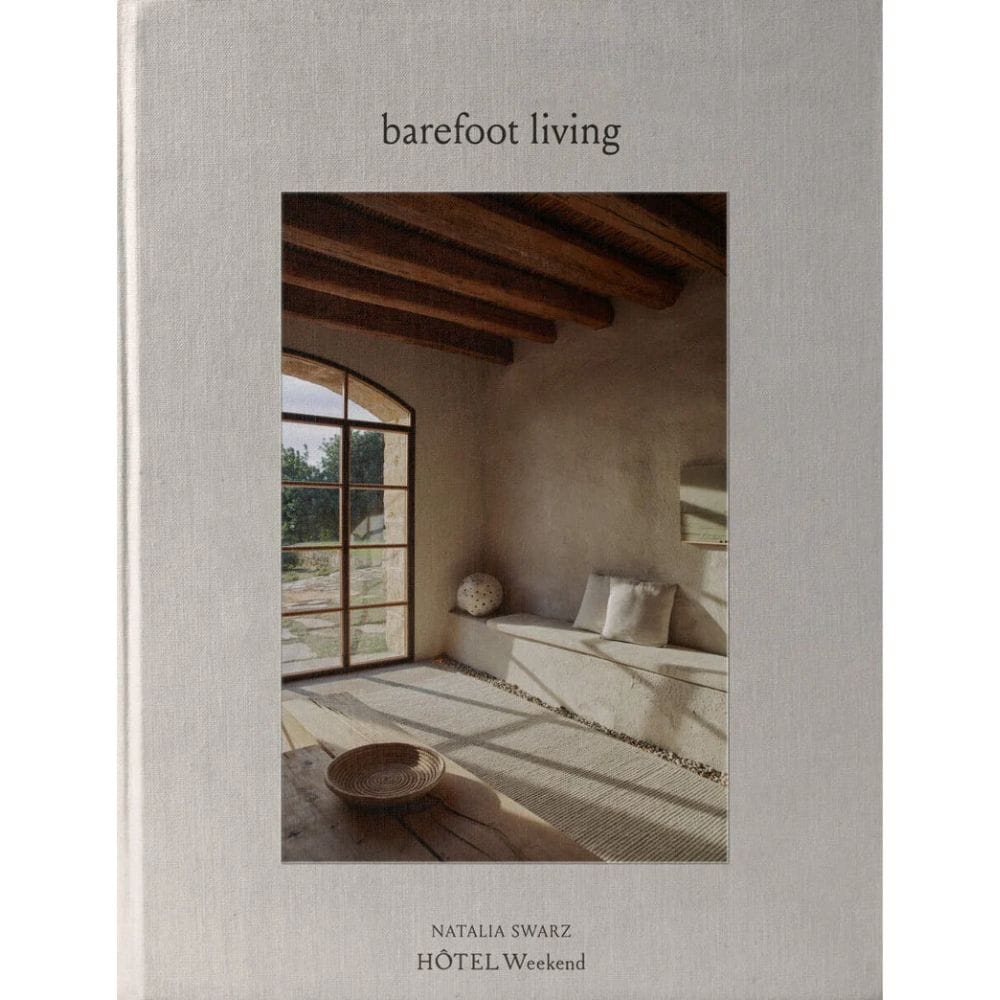 Βιβλίο Τέχνης Barefoot Living - Γκρι 25 x 3.1 x 31.5 cm HintsDeco