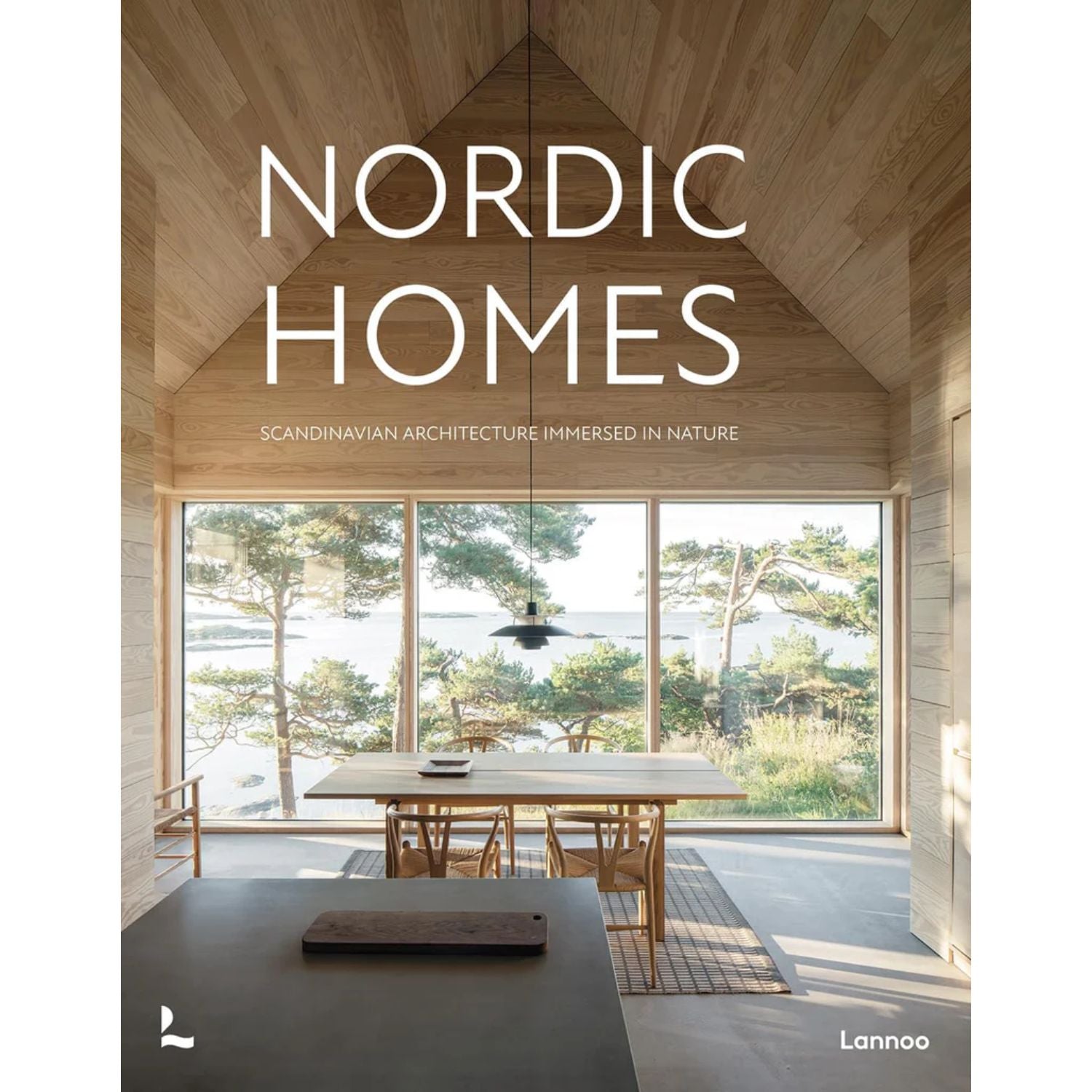 Hintsdeco Books Βιβλίο Τέχνης Βιβλίο Τέχνης Nordic Homes Καφέ 22.5 x 2.5 x 28.5 cm Hintsdeco