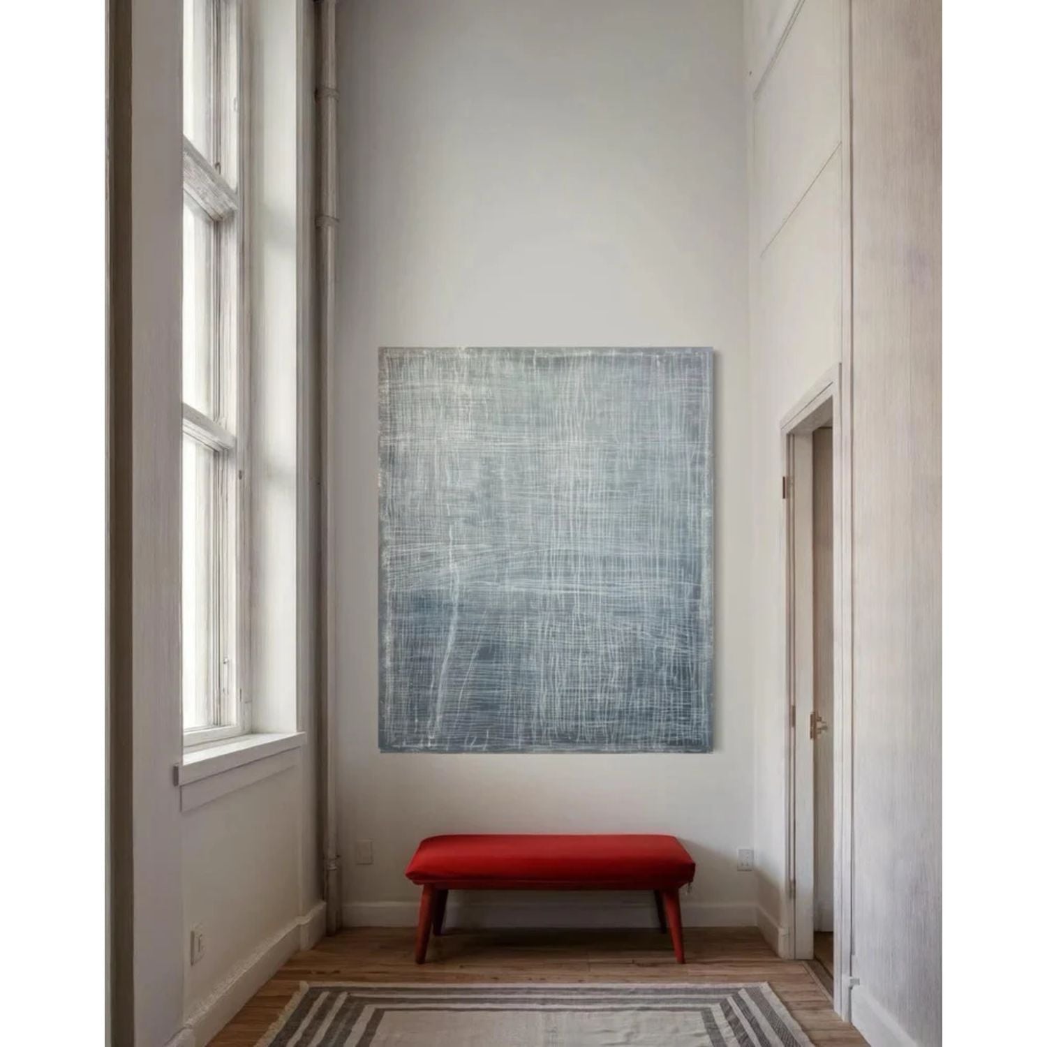 HINTSDECO Πίνακας Ζωγραφικής Πίνακας ζωγραφικής Acrylic & Oil Pastel BEHIND THE LINES (170x140) Hintsdeco