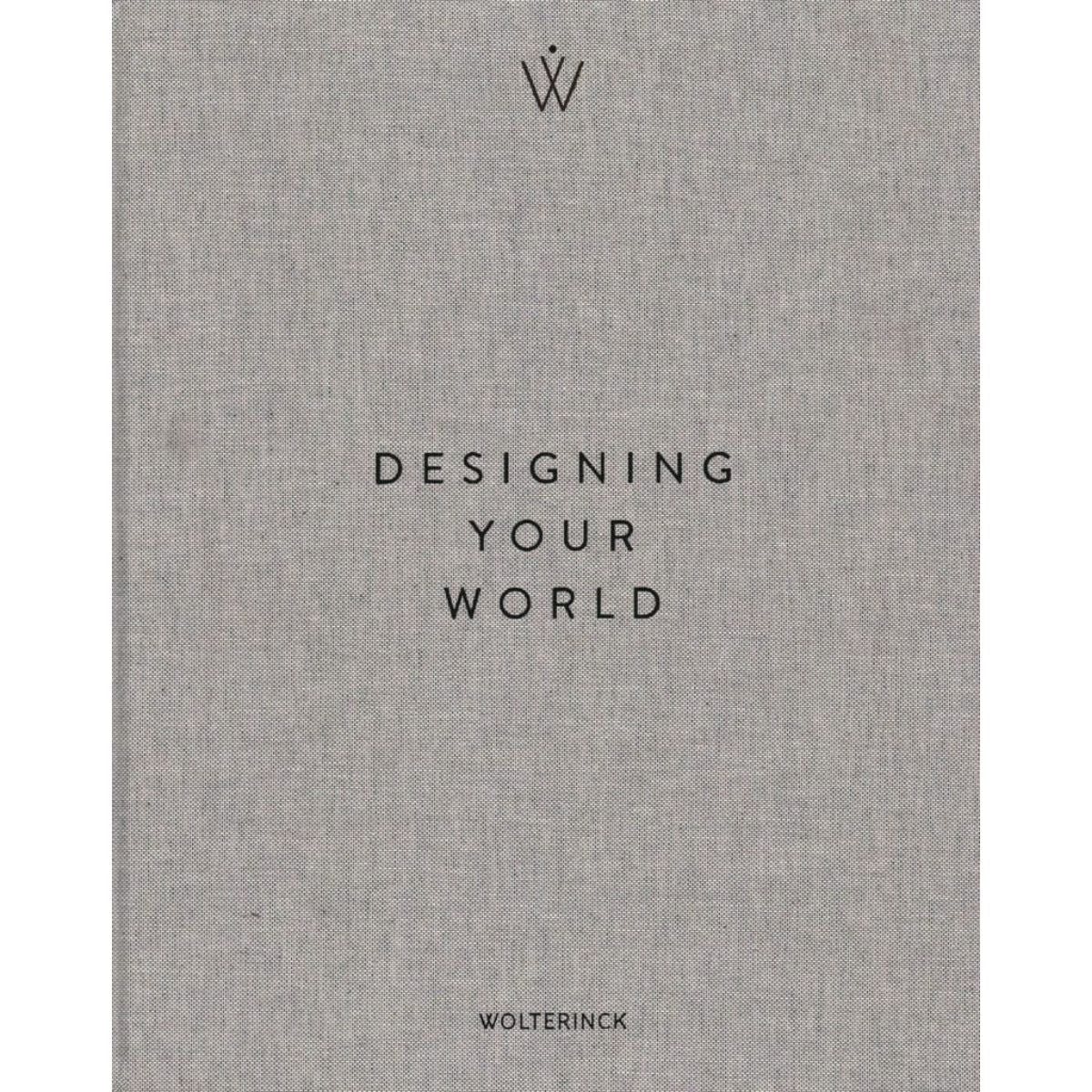 Hintsdeco Books Βιβλίο Τέχνης Βιβλίο Τέχνης Designing your World Γκρι 29×4,6×35,5cm Hintsdeco