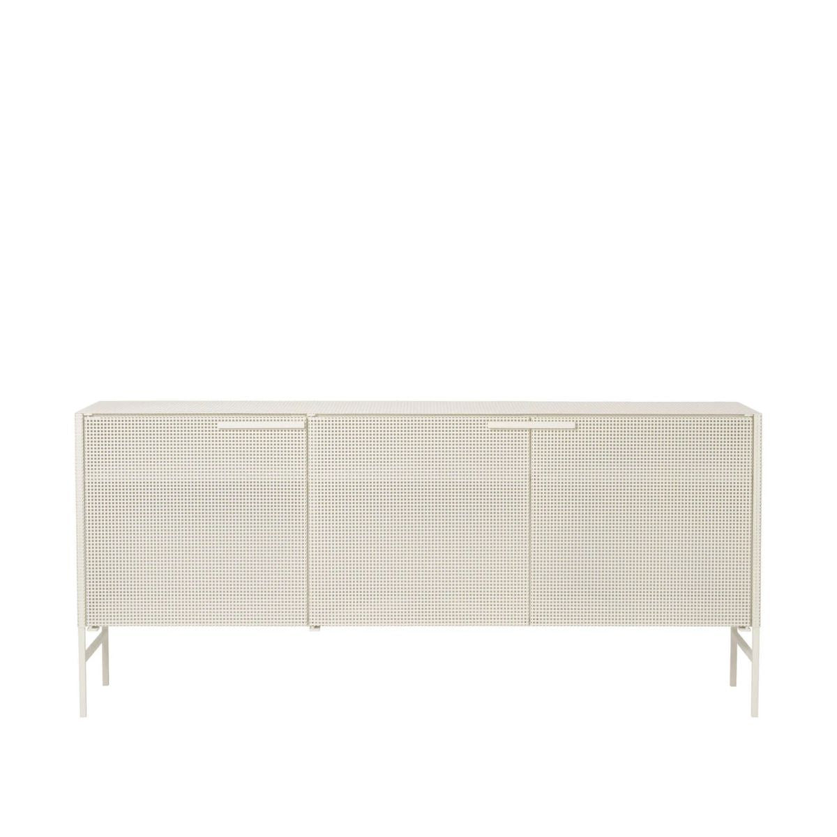 KRISTINA DAM studio cabinet Grid Sideboard Μπεζ 36x160x72cm KRISTINA DAM