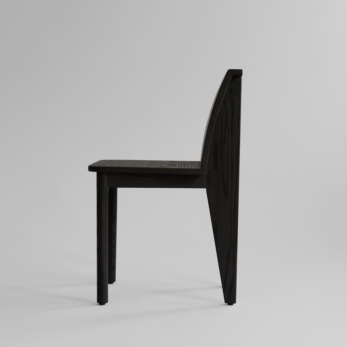 Καρέκλα Τραπεζαρίας Brutus Λεπτή - Coffee Black Δρυς H78 x W53 x L43 cm 101 COPENHAGEN