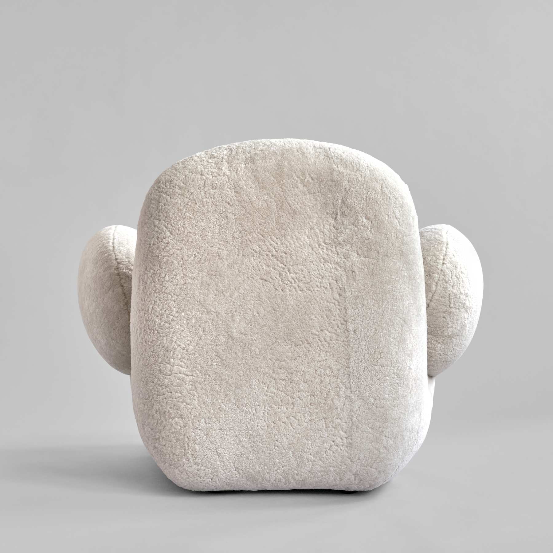 Πολυθρόνα Toe Armchair Flat / Sandshell / Sheepskin L94 x W100 x H80 101 COPENHAGEN