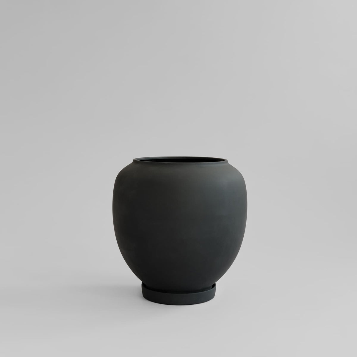 Γλάστρα Sunao Big - Κεραμική Μαύρη H42 x W40 x L40 cm 101 COPENHAGEN