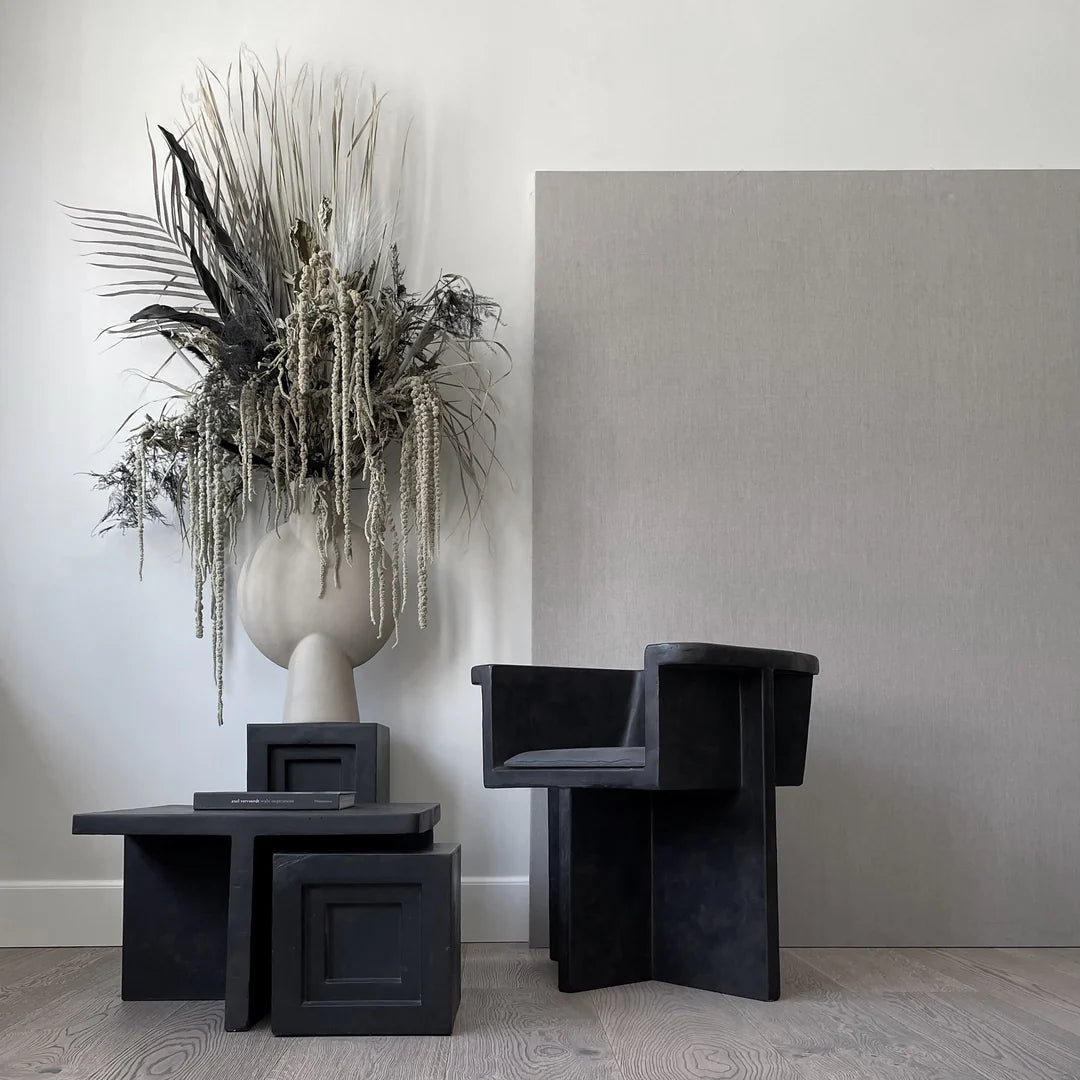 101 COPENHAGEN Μαξιλάρι Μαξιλάρι για Πολυθρόνα Brutus Ανθρακί Λινό L44/W35/H3 cm 101 Copenhagen