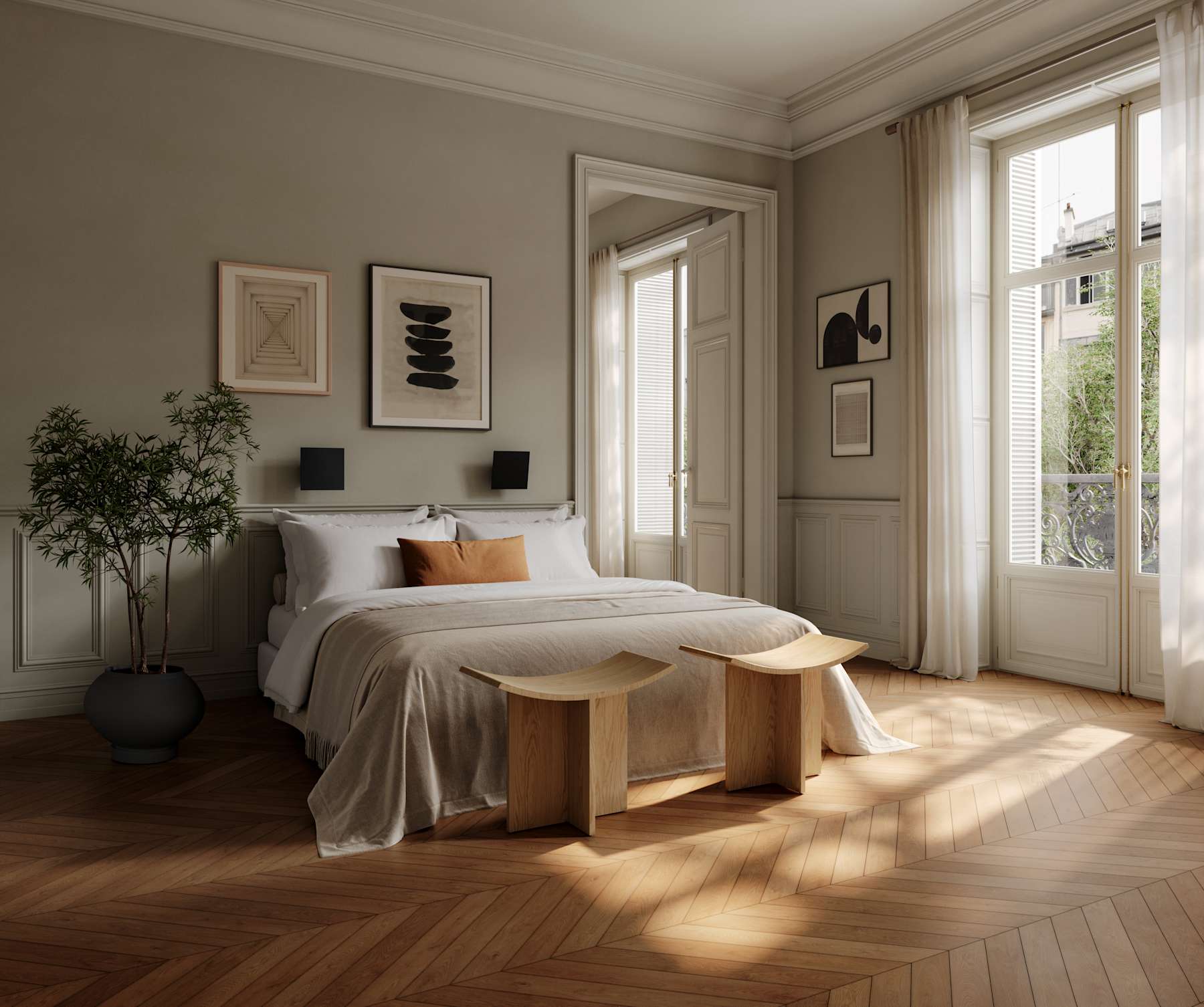 Φωτιστικό Τοίχου Chameleon - Αλουμίνιο Burned Black H9 x W20 x L20 cm 101 COPENHAGEN