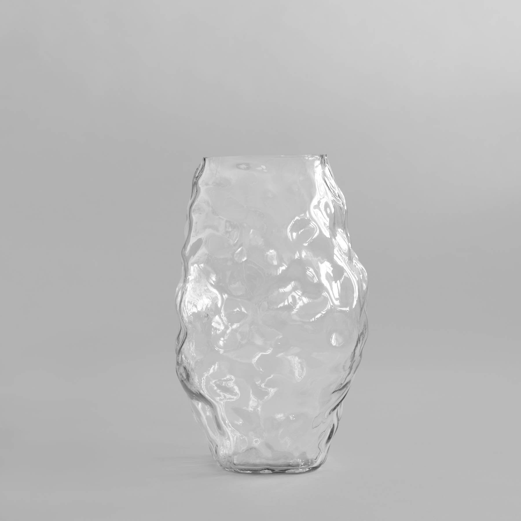 101 COPENHAGEN ΒΑΖΟ Βάζο Katachi Big / Γυάλινο / Διάφανο L33.5 / W33.5 / H50 CM 101 COPENHAGEN