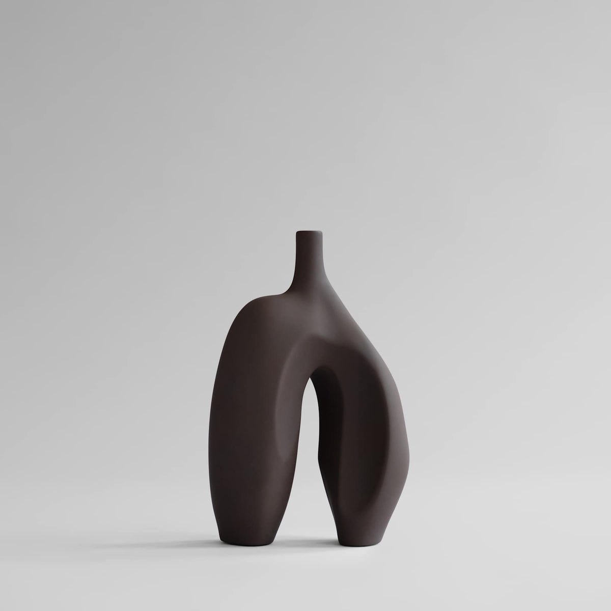 Βάζο Ni Medio - Κεραμικό Σοκολατί H43 x W21 x L24 cm 101 COPENHAGEN