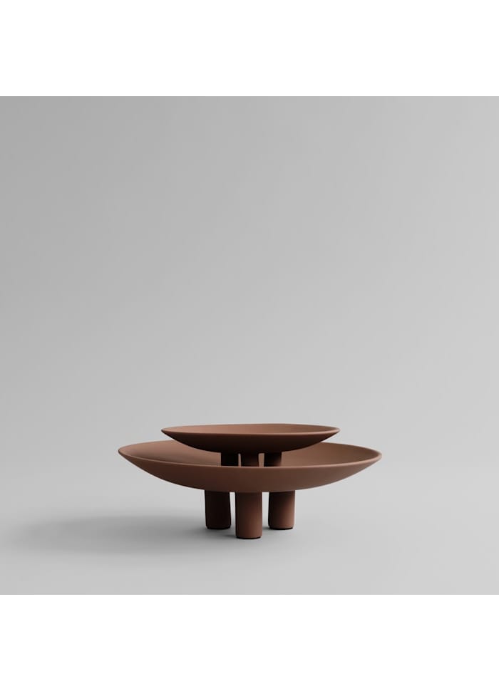 ατέλα Duck Mini Almond Καφέ Κεραμική, H19,5x30x30cm, 101 COPENHAGEN