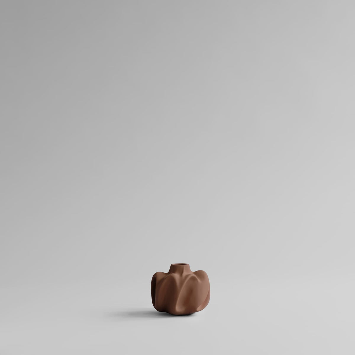 Βάζο Wabi Mini - Κεραμικό Ανοιχτό Καφέ H15 x W18 x L18 cm 101 COPENHAGEN