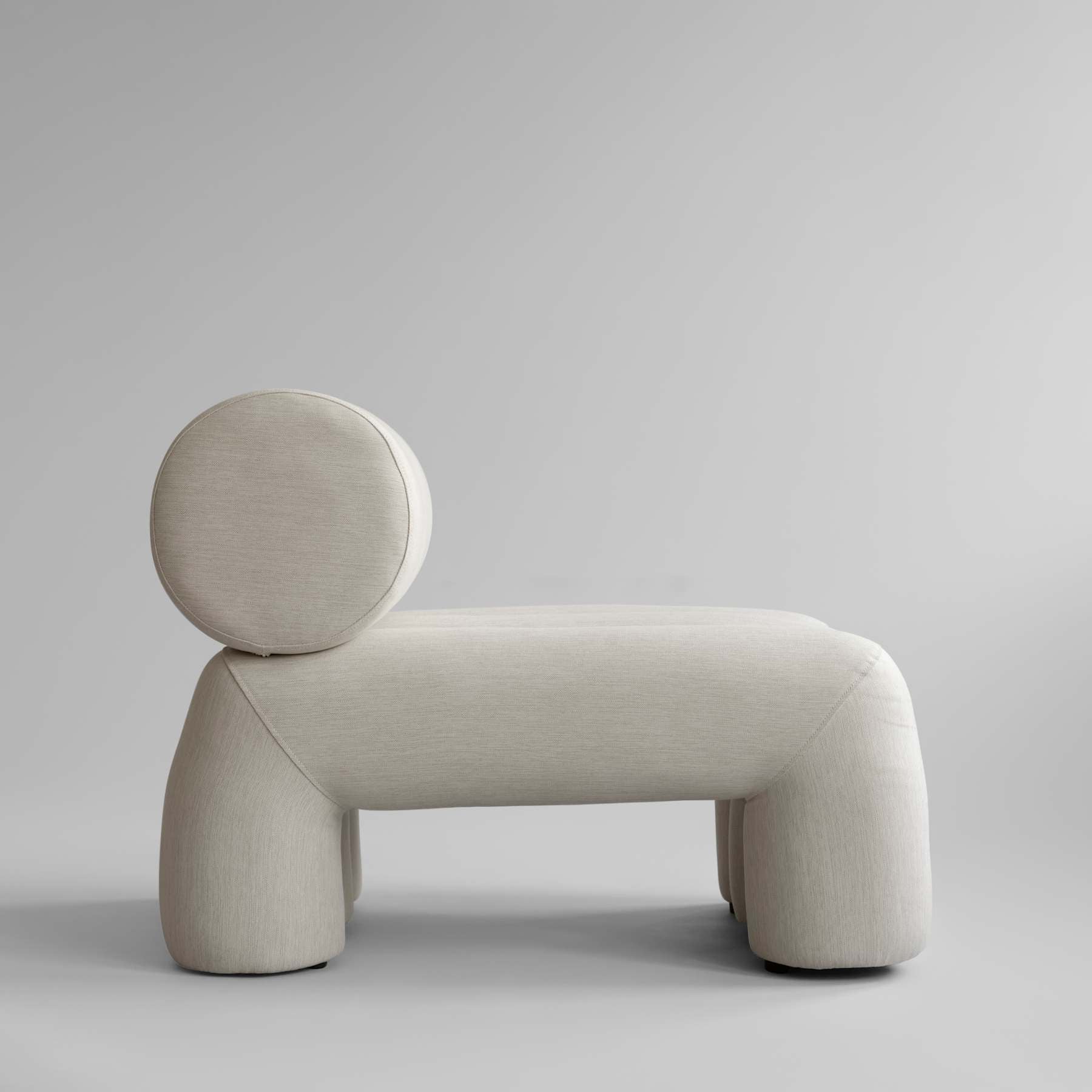 Καρέκλα Σαλονιού Foku - Sunproof Warm Ash H70 x W65 x L90 cm 101 COPENHAGEN