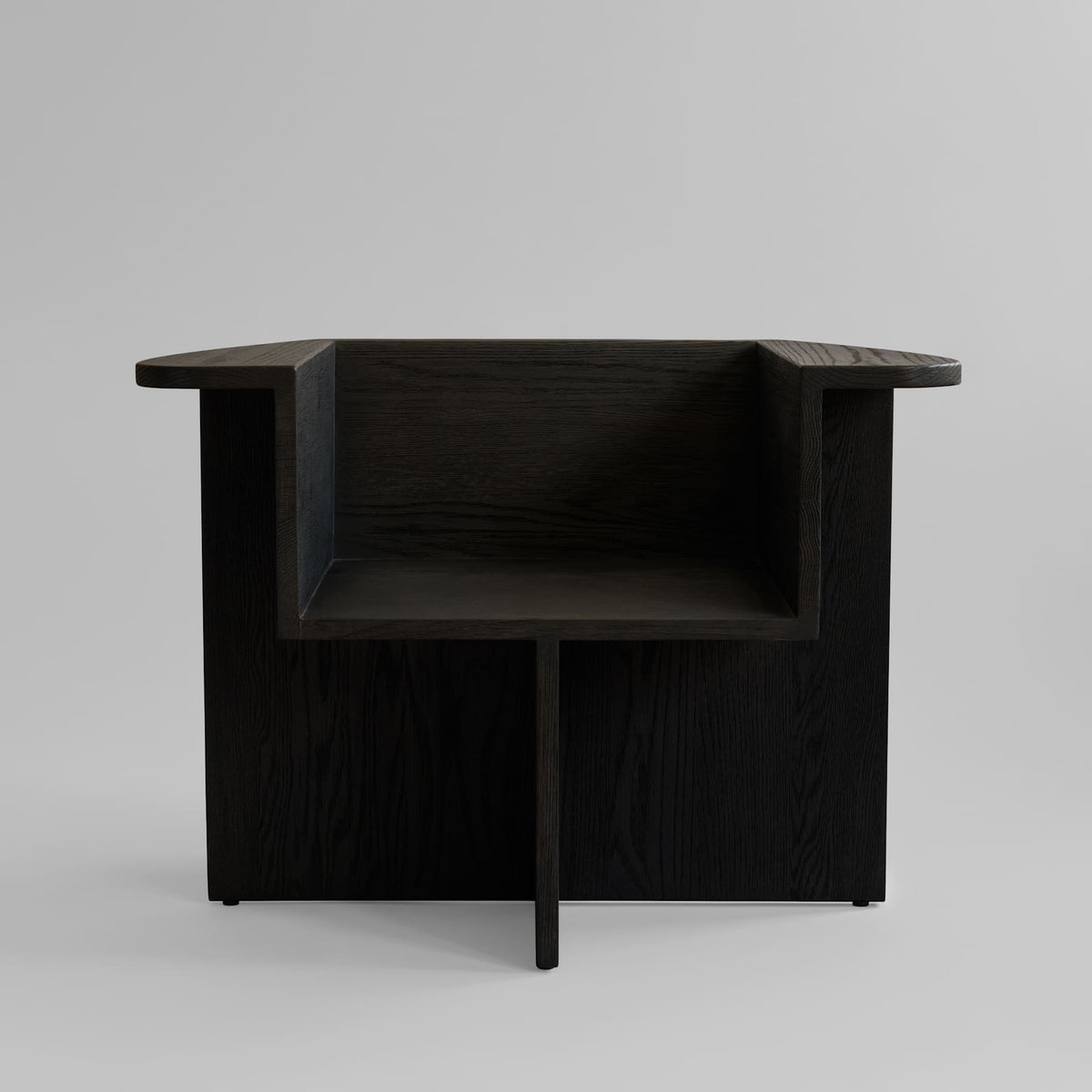 Καρέκλα Σαλονιού Brutus - Coffee Black Δρυς H65 x W92 x L63 cm 101 COPENHAGEN