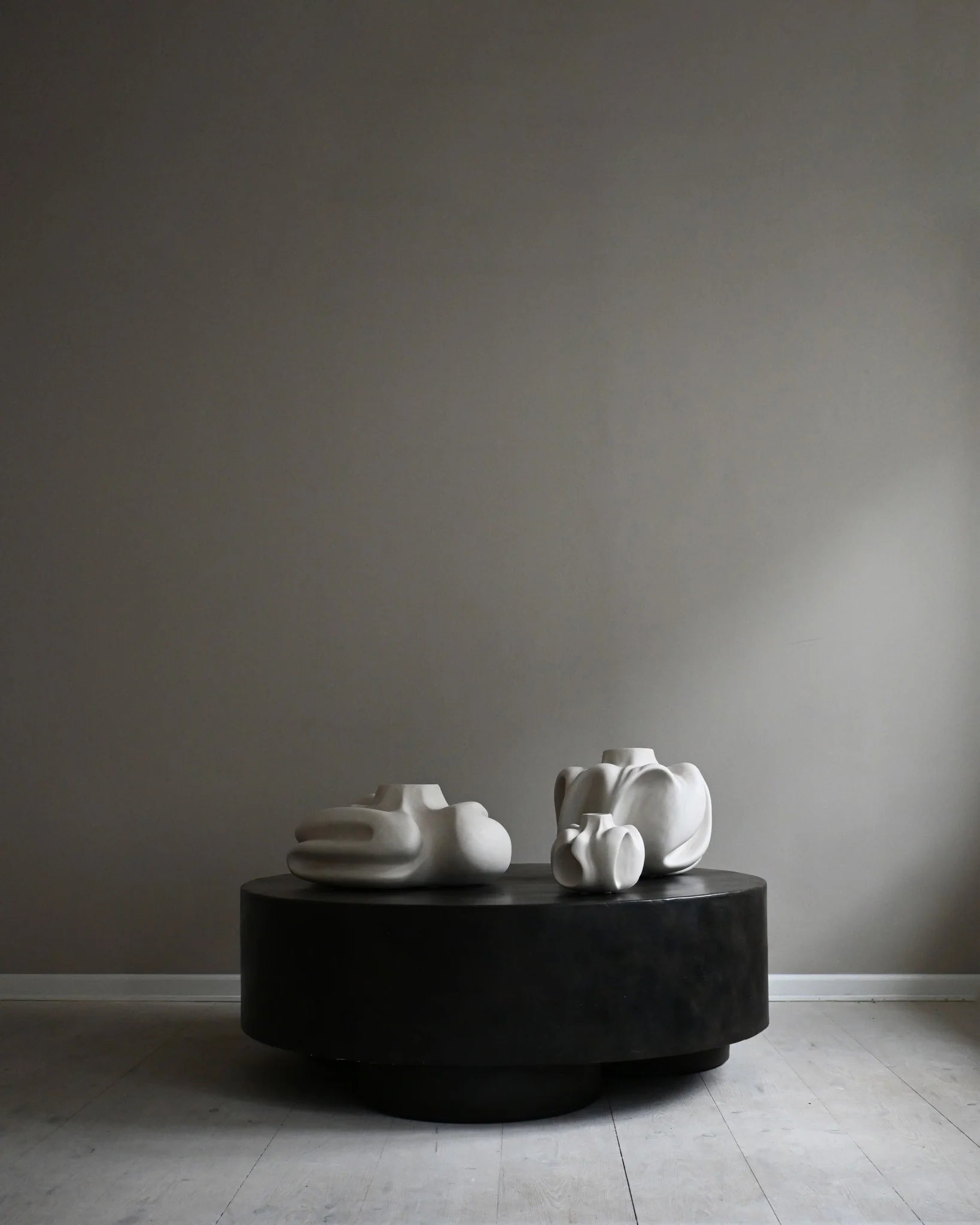 101 COPENHAGEN ΒΑΖΟ Βάζο Wabi Fat Birch Off White Κεραμικό L57 x W40 x H23 CM 101 COPENHAGEN