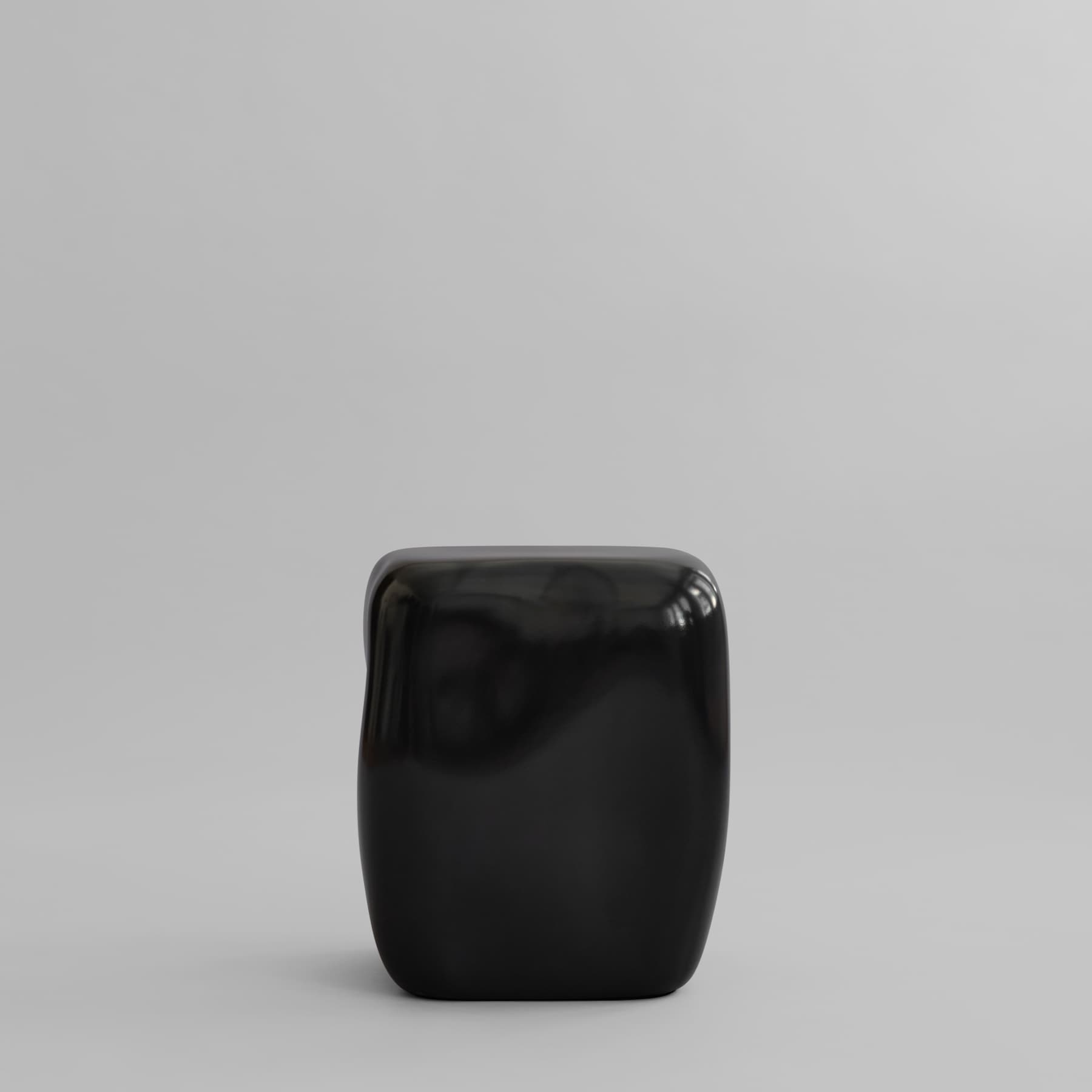 Κεραμικό Τραπεζάκι Καφέ Ishi Mini - Υψηλής Γυαλάδας Μαύρο H40,5 x W30,5 x L30,5 cm 101 COPENHAGEN