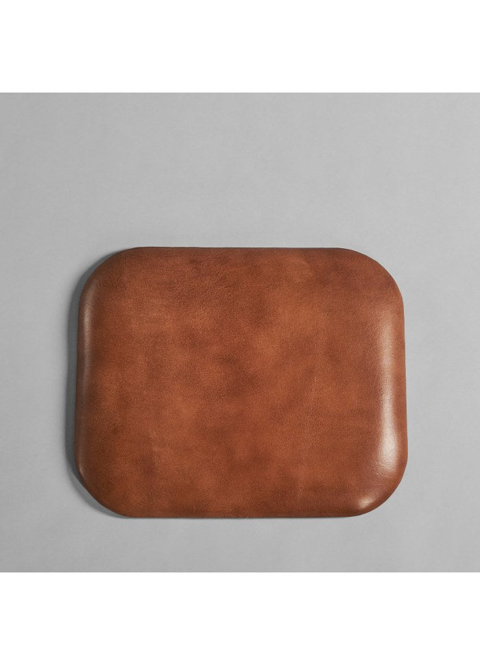 Μαξιλάρι Sculpt Δέρμα Ταμπά H3 cm x W42 cm x L34 cm 101 COPENHAGEN