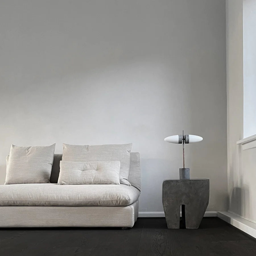 101 COPENHAGEN Επιδαπέδιο Φωτιστικό Επιτραπέζιο Φωτιστικό Bull Table Lamp Μάρμαρο/Δέρμα Οξειδωμένο 12x38x50 cm 101 COPENHAGEN