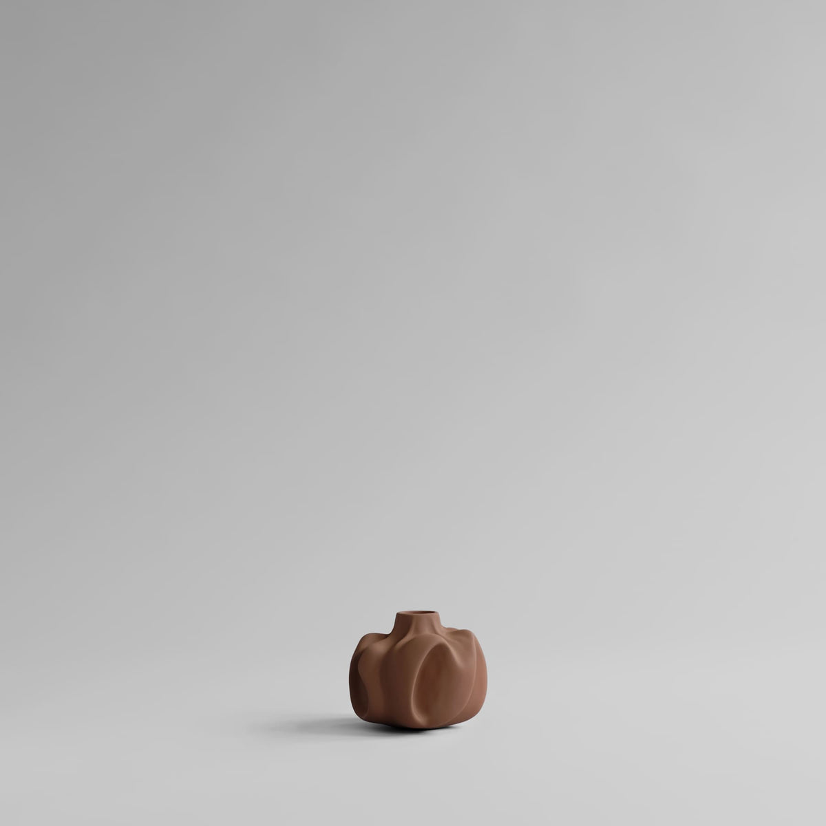 Βάζο Wabi Mini - Κεραμικό Ανοιχτό Καφέ H15 x W18 x L18 cm 101 COPENHAGEN