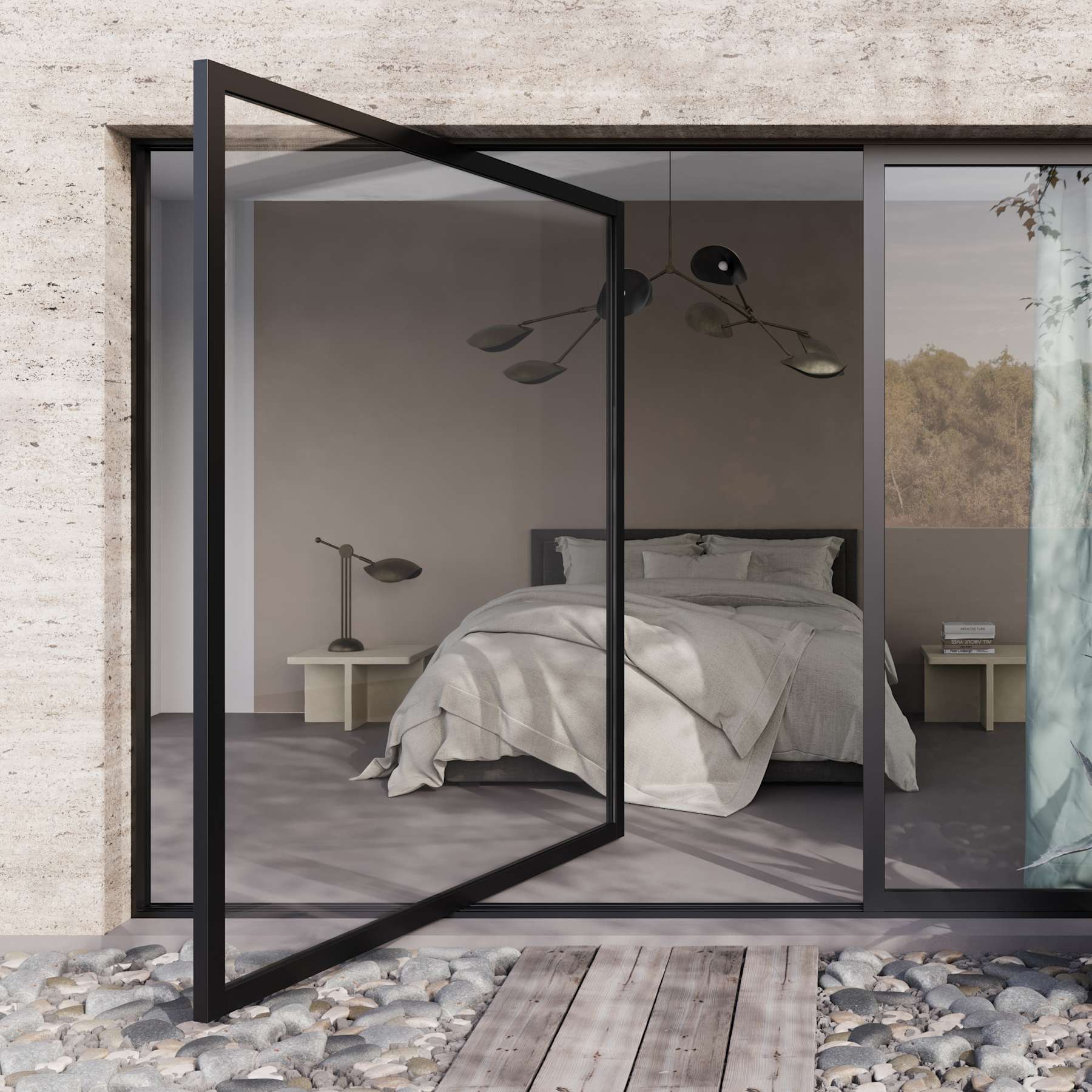 101 COPENHAGEN Επιτραπέζιο φωτιστικό Επιτραπέζιο Φωτιστικό Γραφείου Stingray - Μπρονζέ Μεταλλικό L56,5 x H53 x W21 cm 101 COPENHAGEN