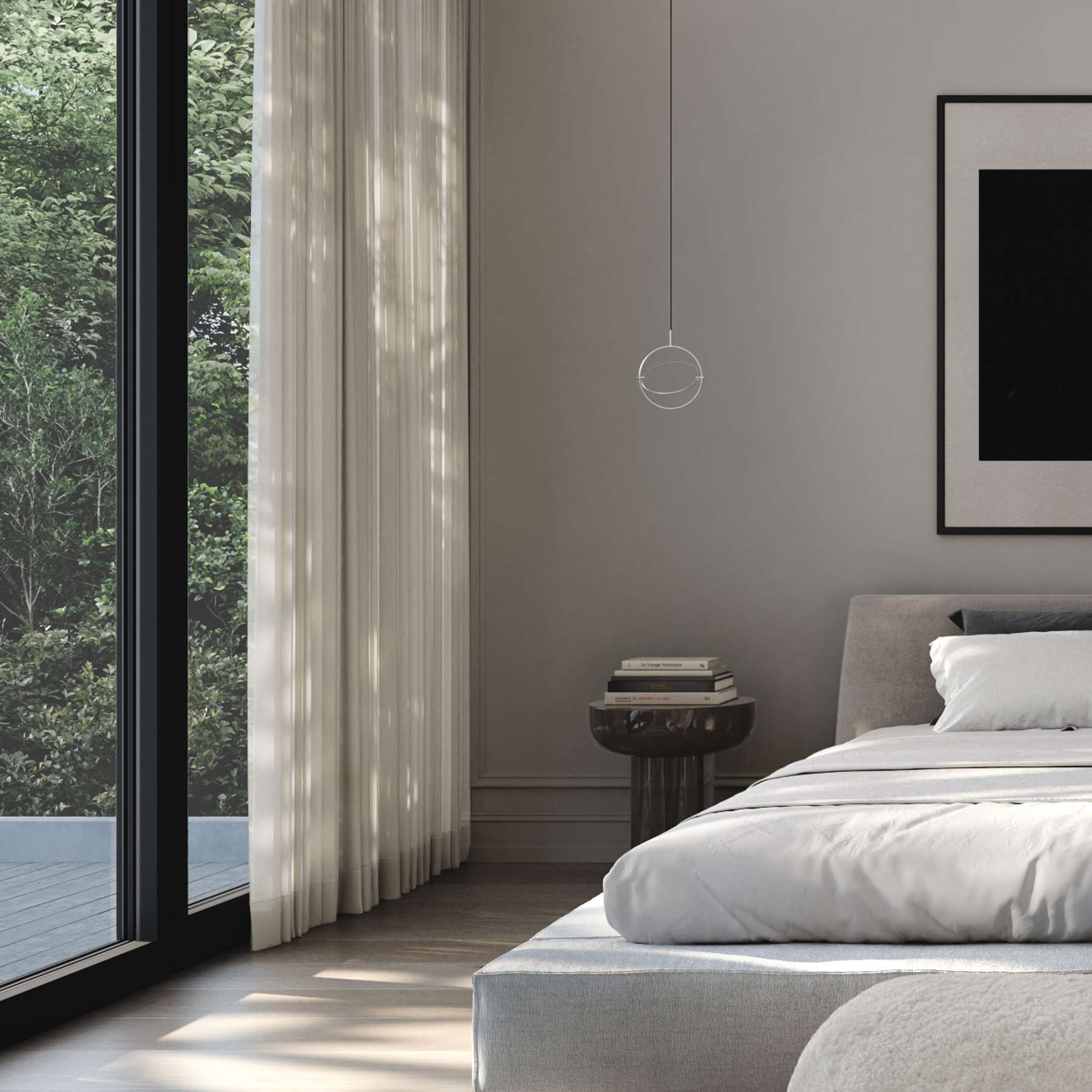 Φωτιστικό Οροφής Maru Ø20 - Ασημί L23 x W17 x H32 cm 101 COPENHAGEN