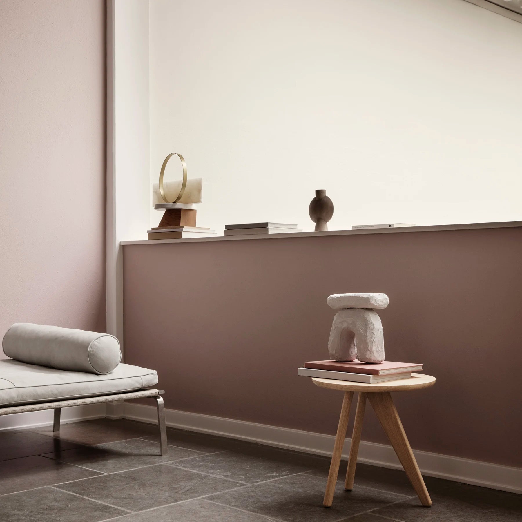 101 COPENHAGEN Βάζο Βάζο, Sphere Bubl, Mini,Taupe, Κεραμικό, 18x6x13cm, 101 COPENHAGEN