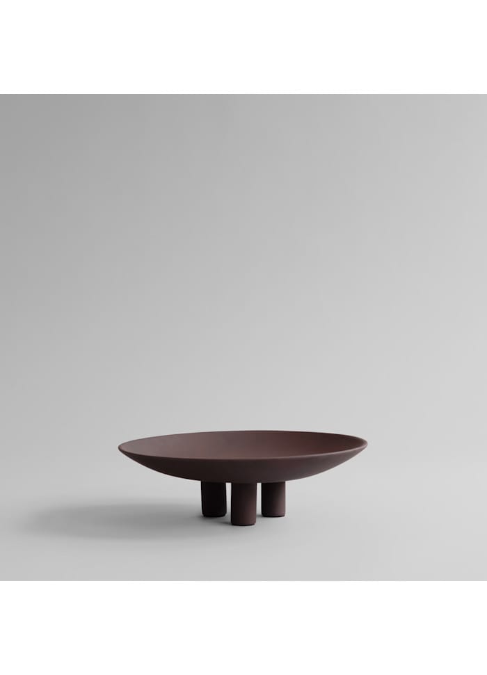 Πιατέλα Duck Big Chocolate Καφέ Κεραμική, 14x45x45cm, 101 COPENHAGEN