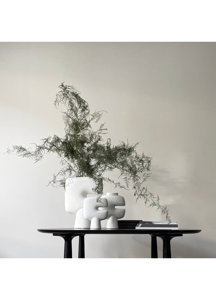 101 COPENHAGEN Βάζο Βάζο Tribal Big Άσπρο Κεραμικό 45x14x34 cm 101 COPENHAGEN