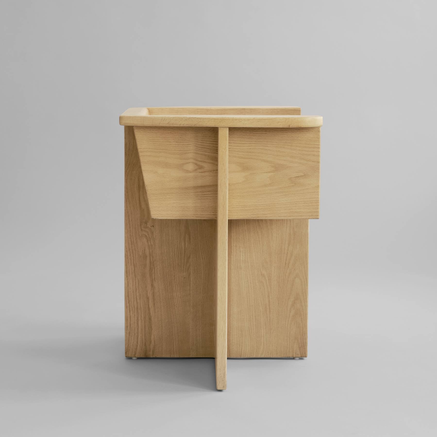 Καρέκλα Τραπεζαρίας Brutus - Φυσικό Ξύλο Δρυός H68 x W50 x L69 cm 101 COPENHAGEN