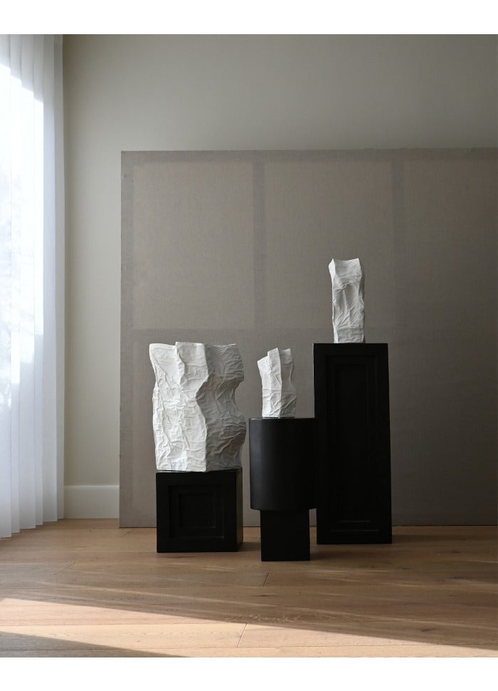 101 COPENHAGEN Βάζο Βάζο Kami Medio Κεραμικό Άσπρο 16x15x35 cm 101 COPENHAGEN