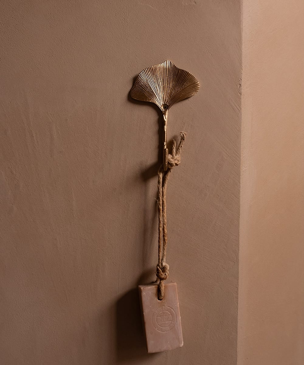 Κρεμάστρα Flora Ginko - Ορείχαλκος 14 x 9 x 3 cm Doing Goods