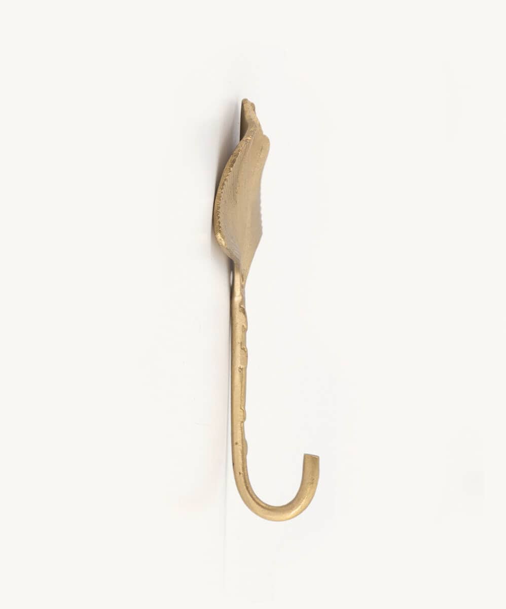 Κρεμάστρα Flora Ginko - Ορείχαλκος 14 x 9 x 3 cm Doing Goods