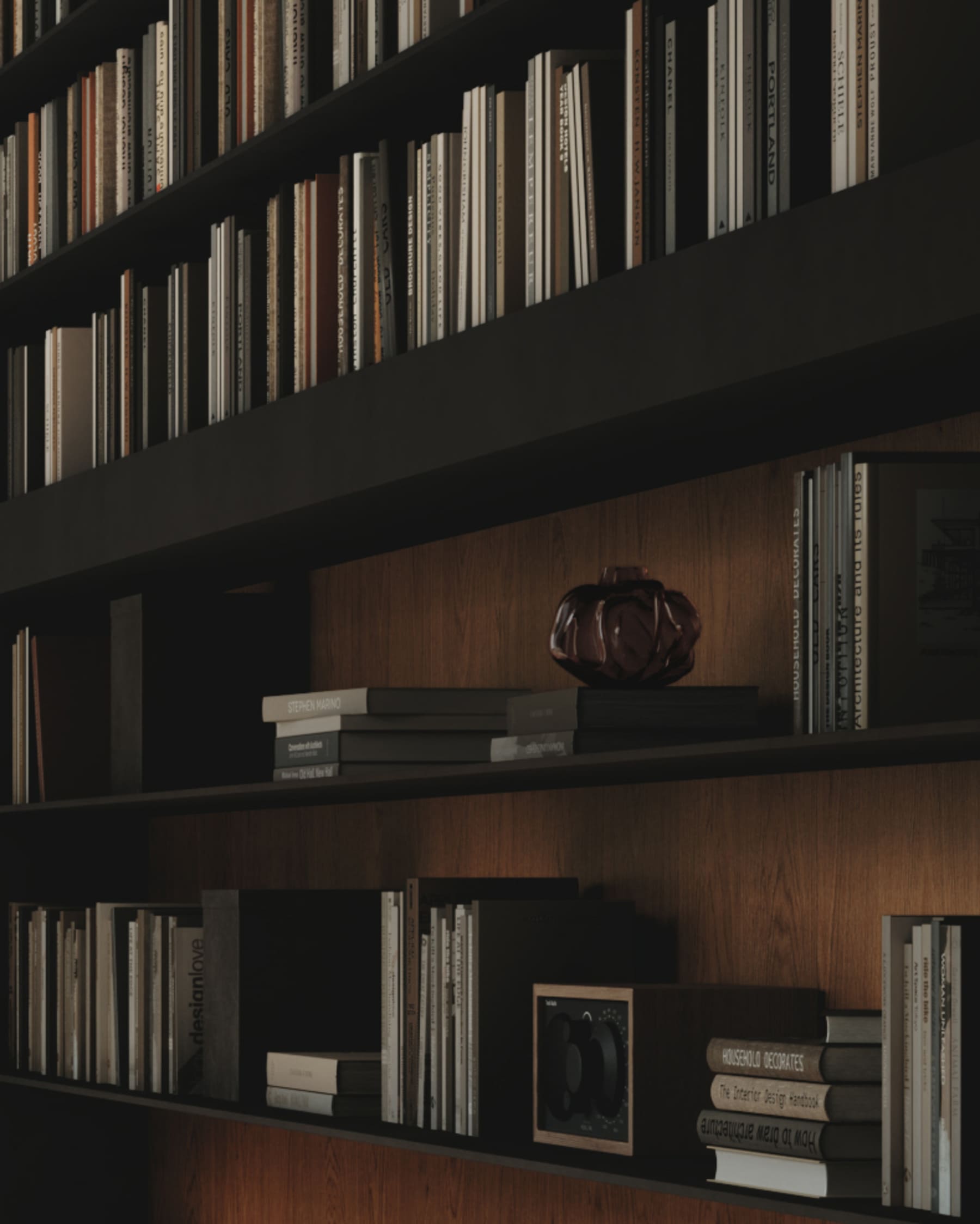 101 COPENHAGEN ΒΑΖΟ Βάζο Wabi Mini Smoked Forest L19 x W19 x H6 101 COPENHAGEN