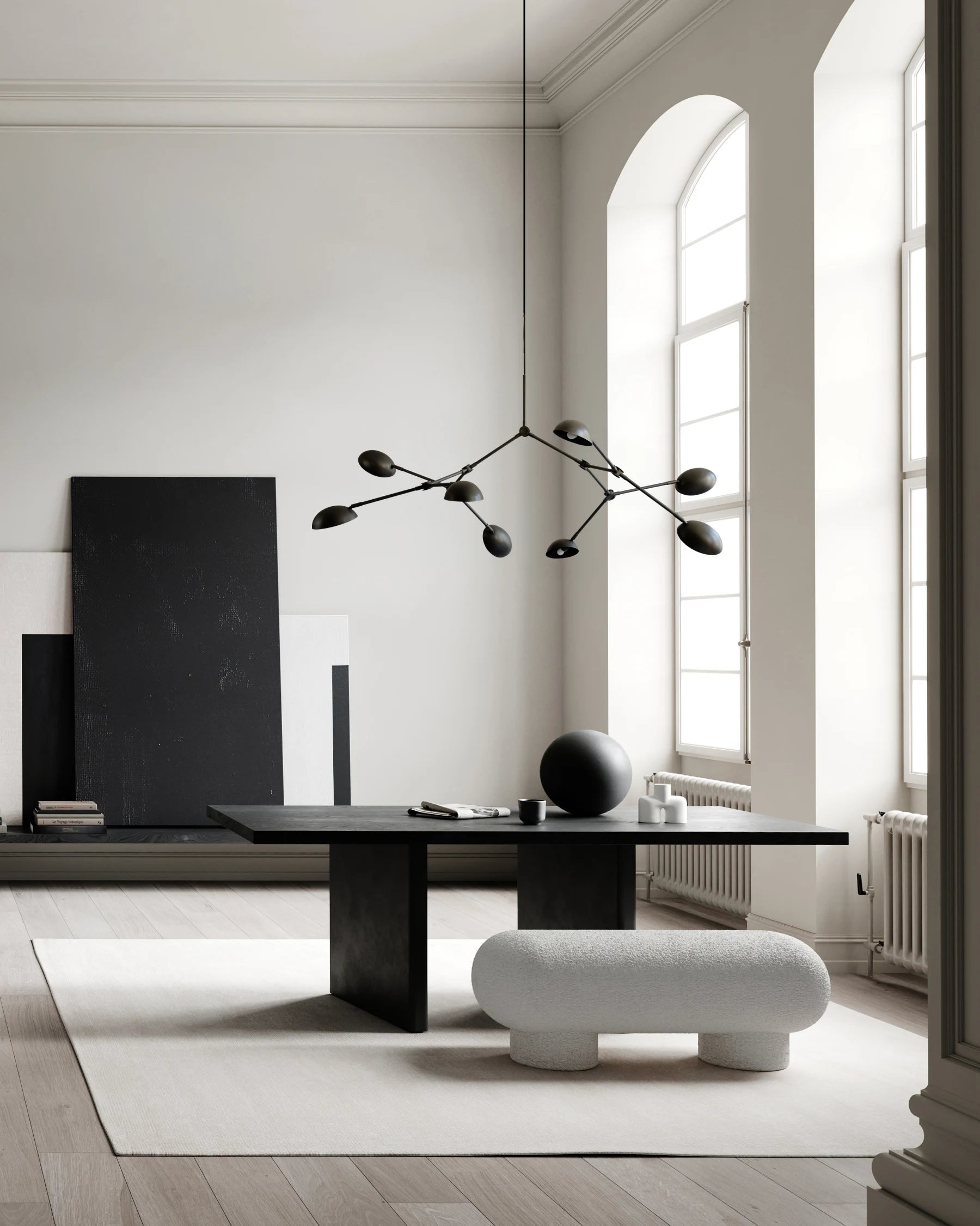 101 COPENHAGEN Βάζο Βάζο, Cobra Uno Mini, Κεραμικό, Άσπρο, 18x6,5x17 cm, 101 COPENHAGEN