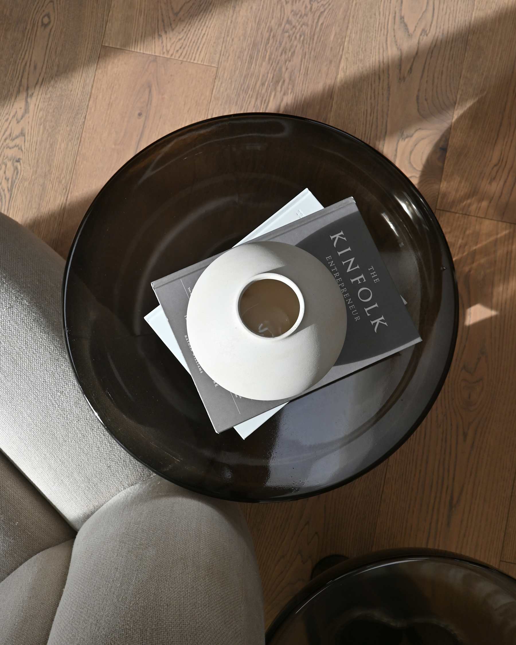 101 COPENHAGEN ΒΑΖΟ Βάζο Sunao Fat Petit - Birch Κεραμικό L18,5 x W18,5 x H14 101 COPENHAGEN