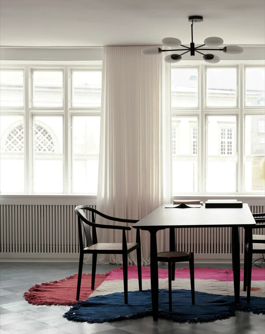 101 COPENHAGEN Φωτιστικό οροφής Φωτιστικό Οροφής Salon Chandelier Γκρι Μέταλλο/Γυαλί 86x98x32 cm 101 COPENHAGEN