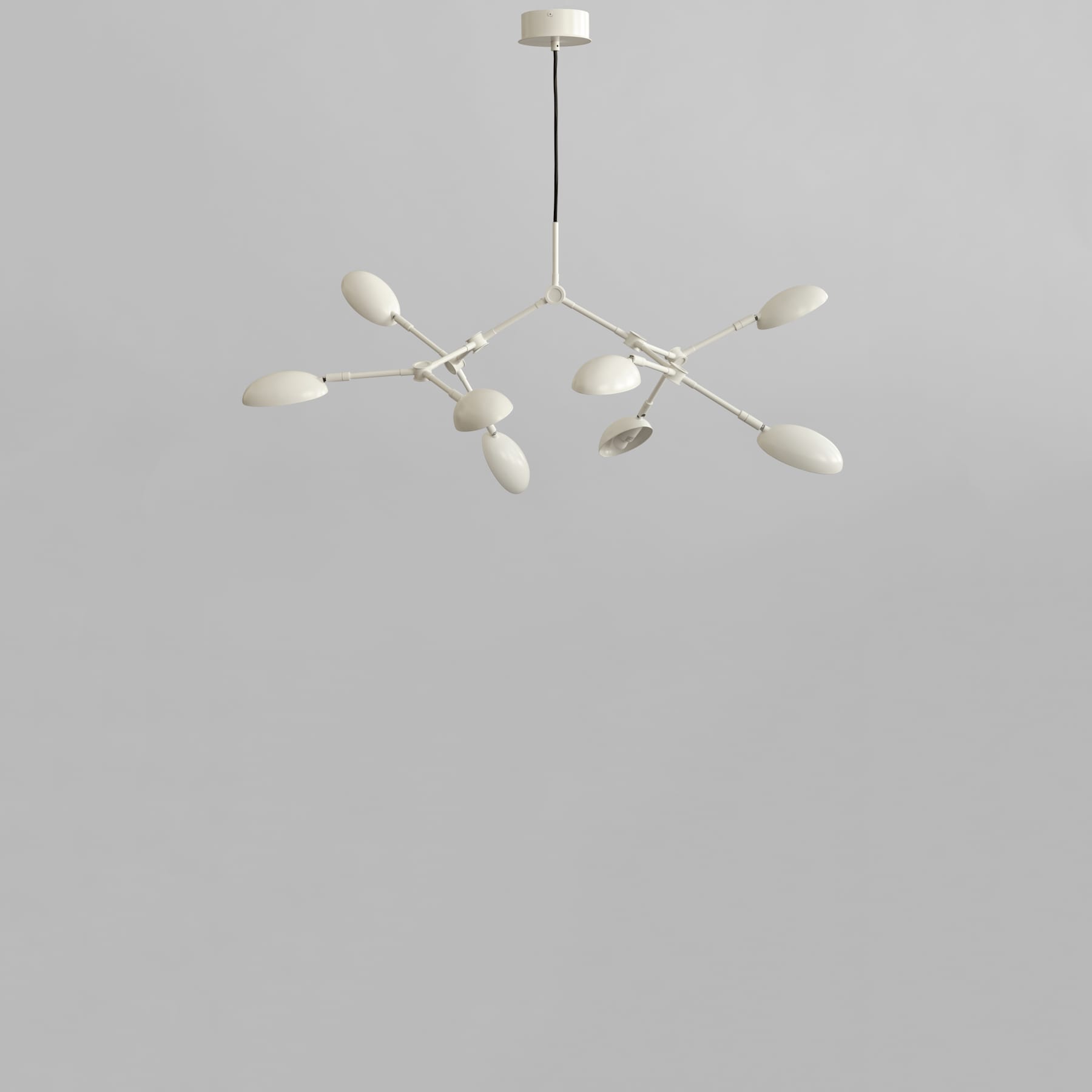 Φωτιστικό Οροφής Drop Mini - Λευκό Ατσάλι (5m) H54 x W78,5 x L111 cm 101 COPENHAGEN