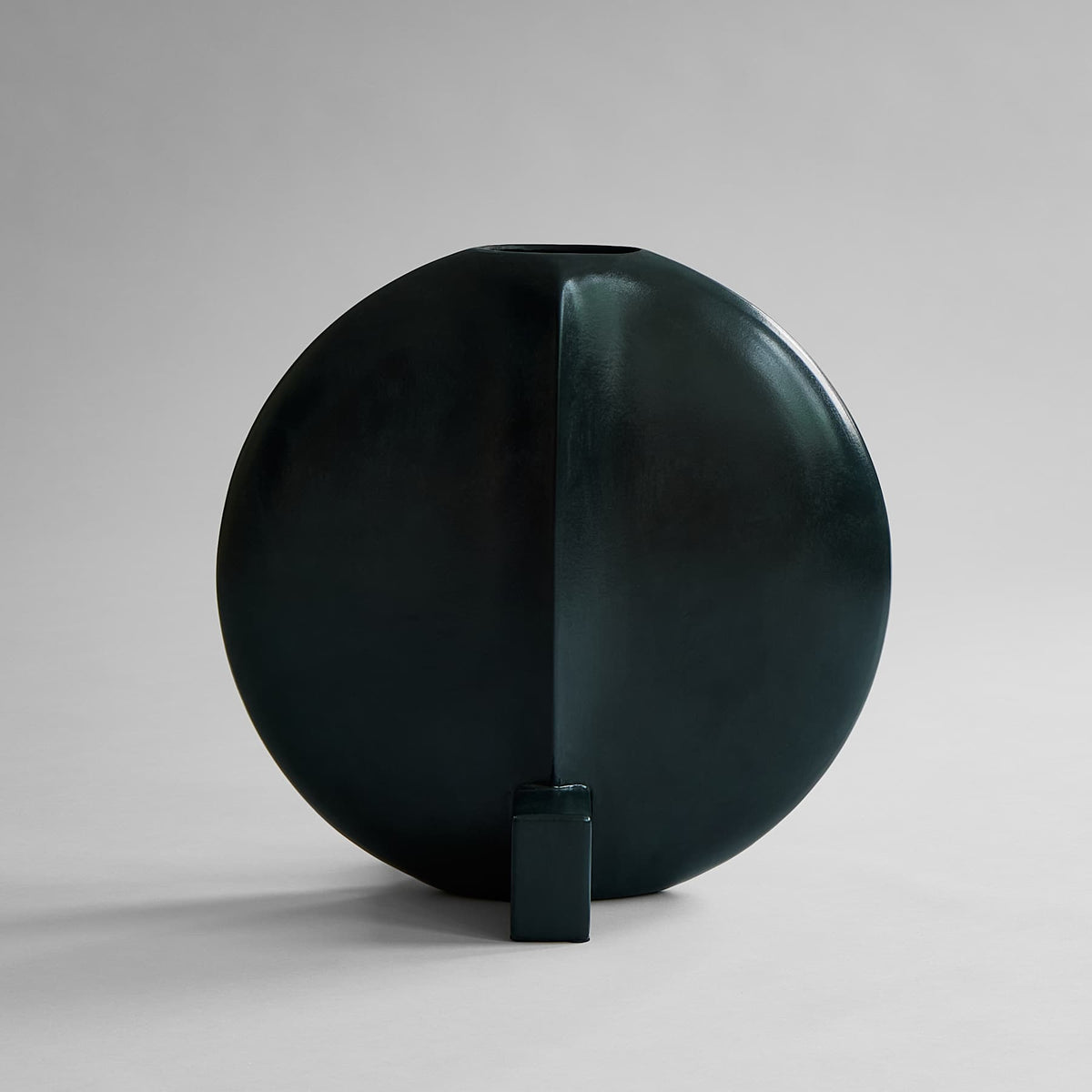 Βάζο Guggenheim Big - Κεραμικό Σκούρο Πράσινο H45 x W27 x L49 cm 101 COPENHAGEN