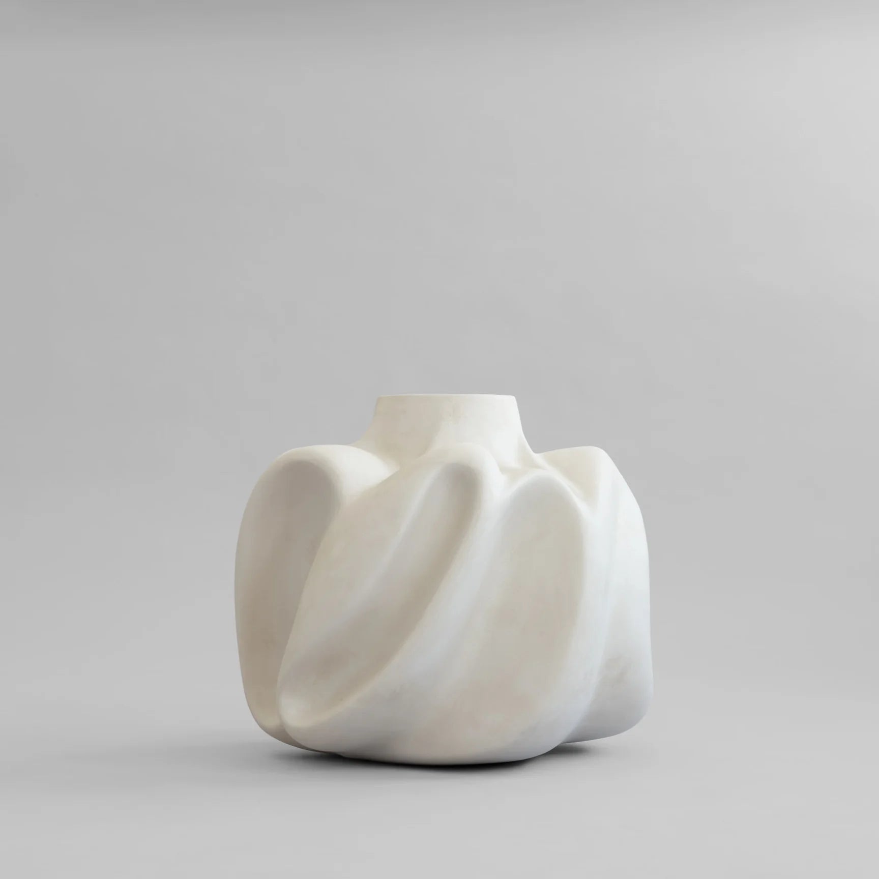 101 COPENHAGEN ΒΑΖΟ Βάζο Wabi Big Birch Off White Κεραμικό L55 x W55 x H48 CM 101 COPENHAGEN