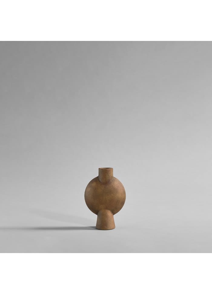 Βάζο Sphere Vase Bubl, Mini ΄Ωχρα Κεραμικό H19 cm x W6 cm x L14 cm 101 COPENHAGEN