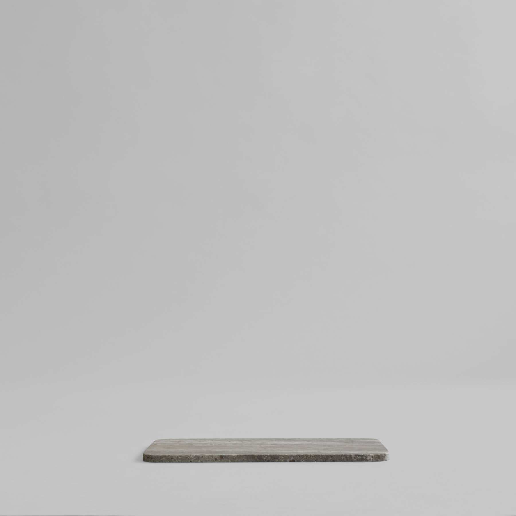 101 COPENHAGEN Δίσκος Σερβιρίσματος Δίσκος Enkei Tray Rectangular / Τραβερτίνη / Γήινες αποχρώσεις / Μικρός L30 x W20 x H1,51 01 COPENHAGEN