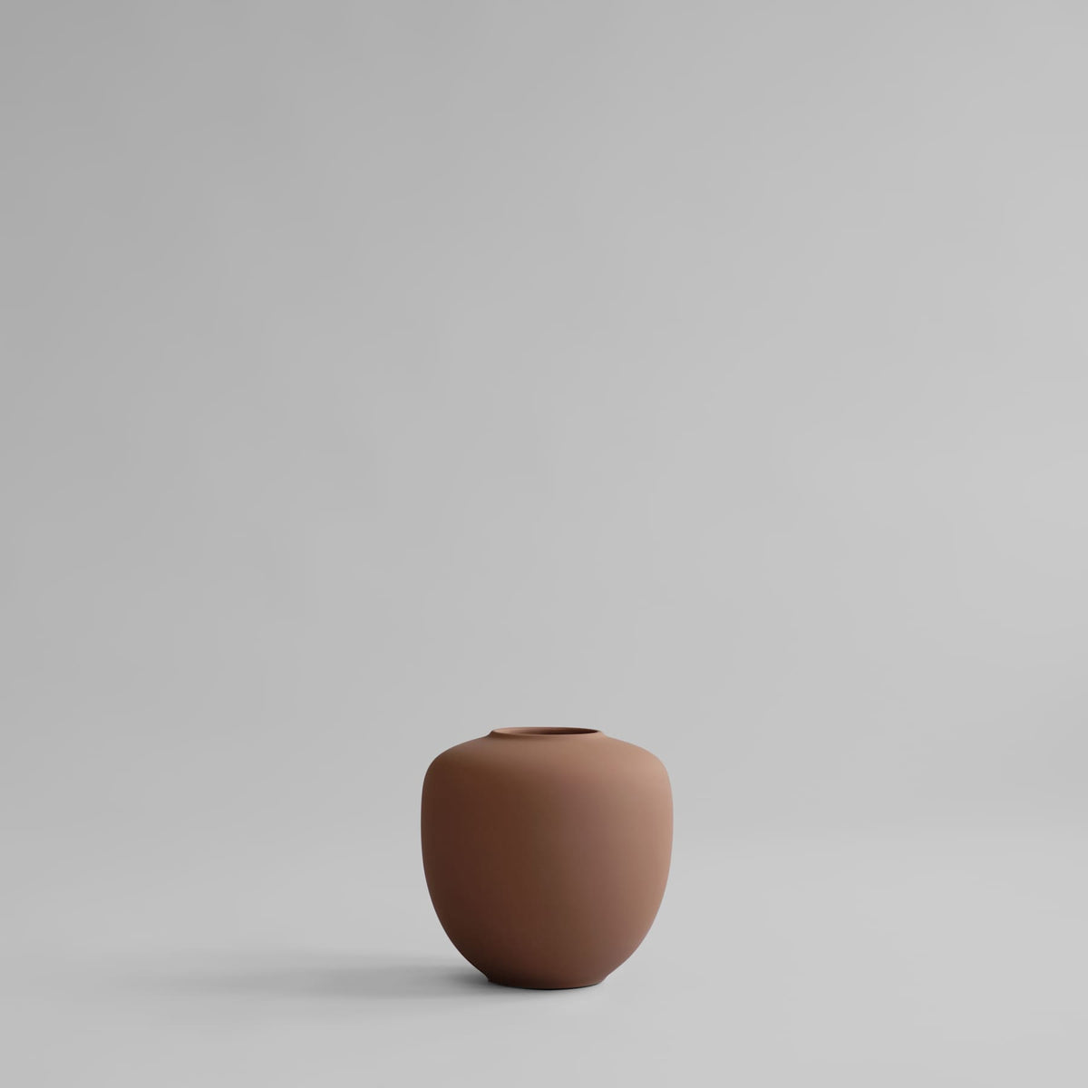 Βάζο Sunao Mini - Κεραμικό Ανοιχτό Καφέ H25 x W25 x L25 cm 101 COPENHAGEN