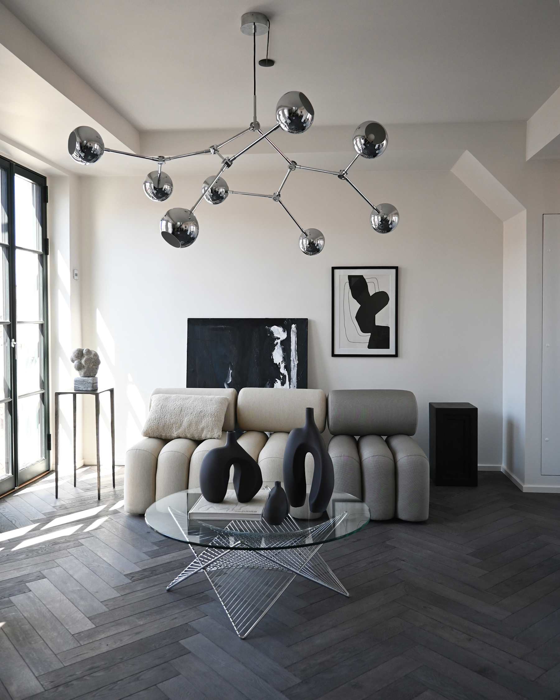 101 COPENHAGEN ΒΑΖΟ Βάζο Ni Medio / Απόχρωση Coffee / Κεραμικό L24 / W21 / H43 CM 101 COPENHAGEN