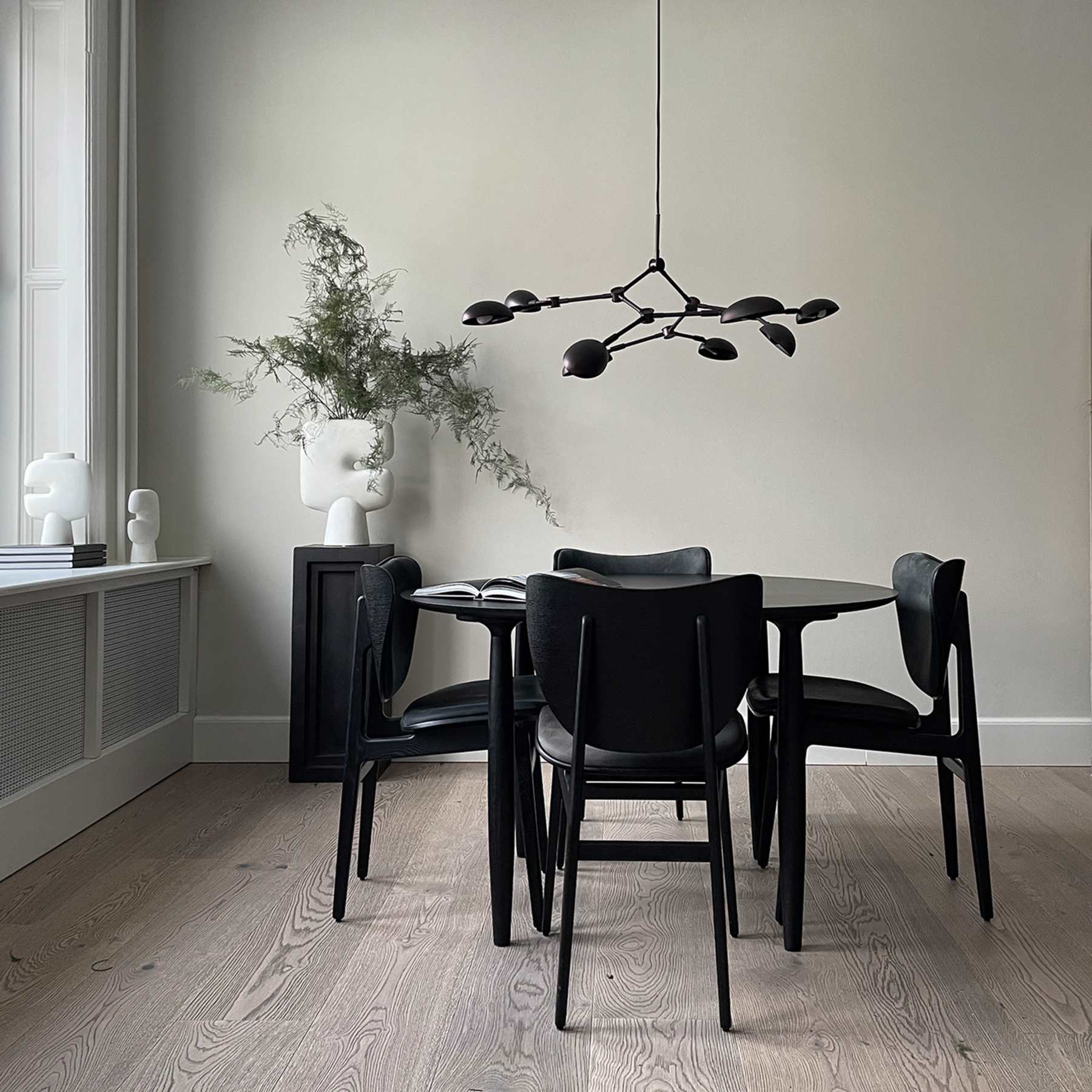 Φωτιστικό Οροφής Drop Chandelier, Mini - Burned Black (5m) L106 x W81 x H55 cm 101 COPENHAGEN