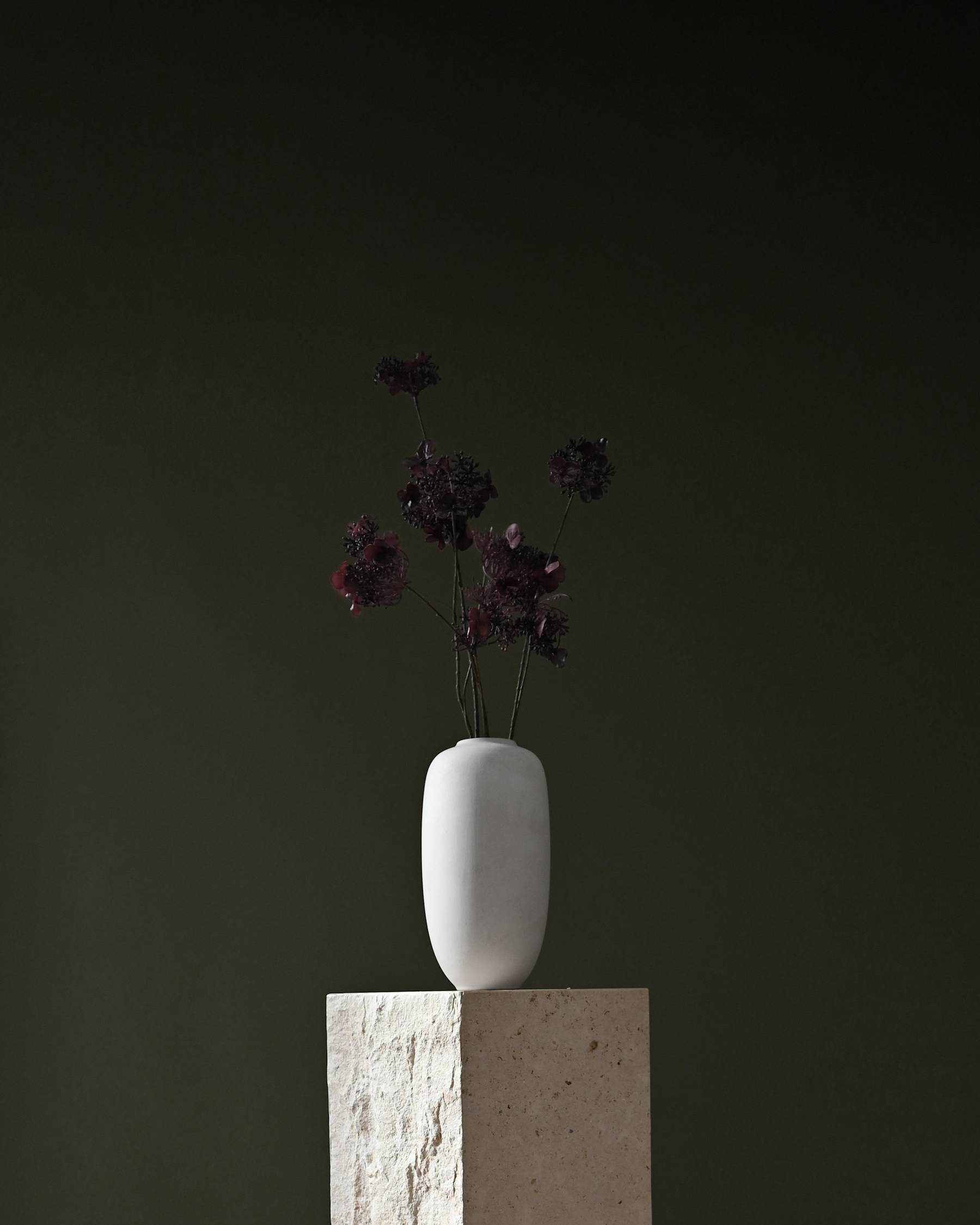 101 COPENHAGEN ΒΑΖΟ Βάζο Sunao Slim Mini - Birch Κεραμικό L16 x W16 x H32 101 COPENHAGEN