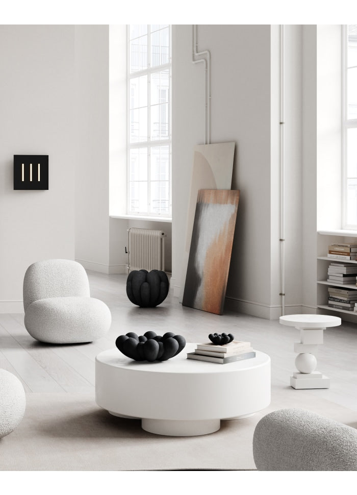 101 COPENHAGEN Διακοσμητική Πιατέλα Διακοσμητικό Μπόλ Bloom Mini Μαύρο Κεραμικό L15.5xW15.5xH6 cm 101 COPENHAGEN