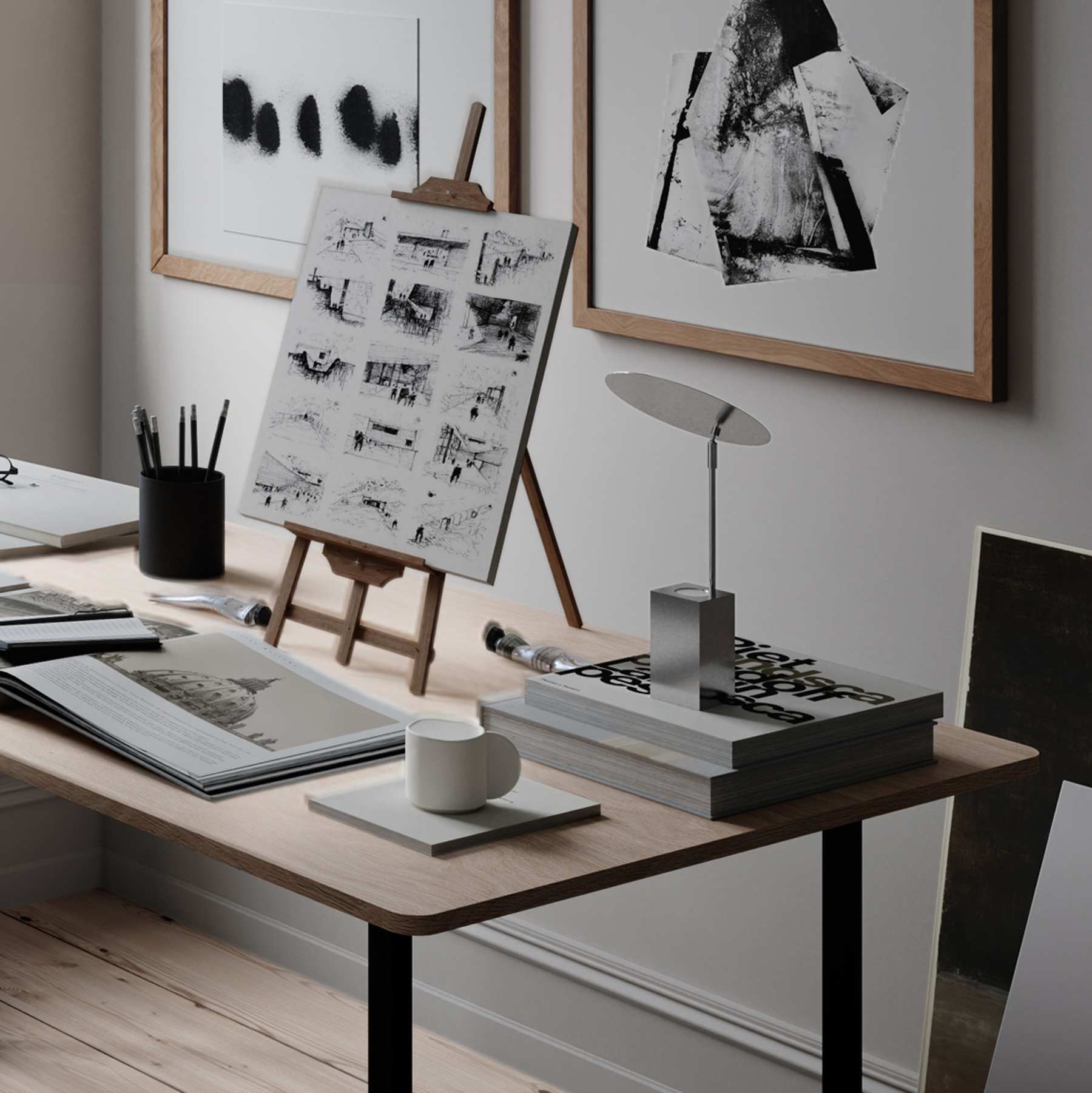 Επιτραπέζιο Φωτιστικό Reflect Lamp - Μεταλλικό Χρώμιο L8 x W8 x H39 cm E14 101 COPENHAGEN