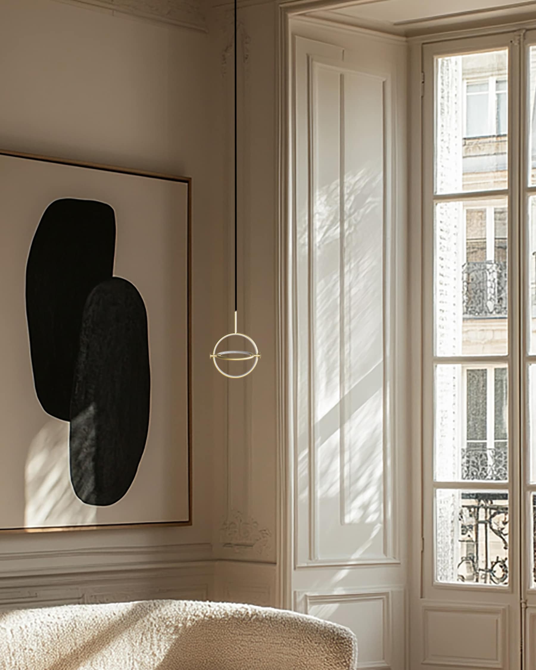 Φωτιστικό Οροφής Maru Pendant - Ø20 Ορείχαλκος L23 x W17 x H32 cm 101 COPENHAGEN