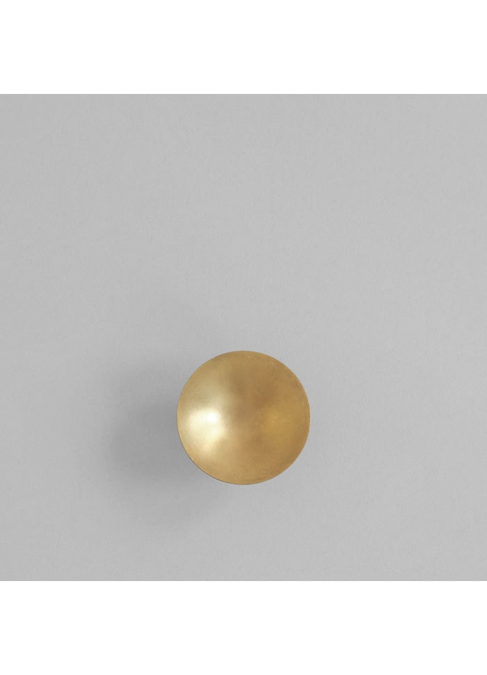 Διακοσμητικά Πόμολα/Κρεμάστρα Set/2 HiHat Medio Ορειχαλκος Brass Μεταλλικά Η2,5cm Ø 4.5 cm 101 COPENHAGEN