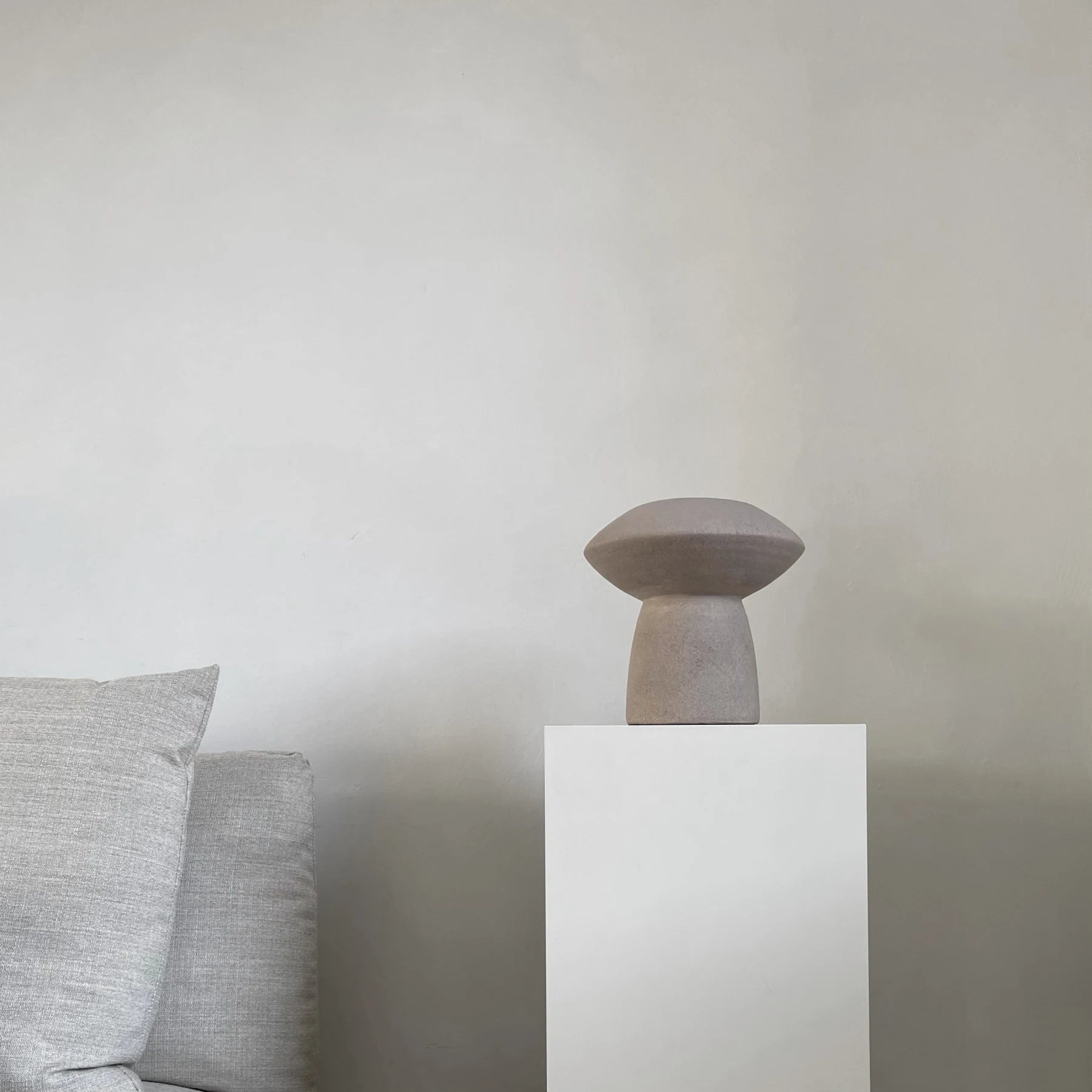 101 COPENHAGEN Βάζο Βάζο Sphere Fat Taupe Κεραμικό 23x13,5x24cm, 101 COPENHAGEN